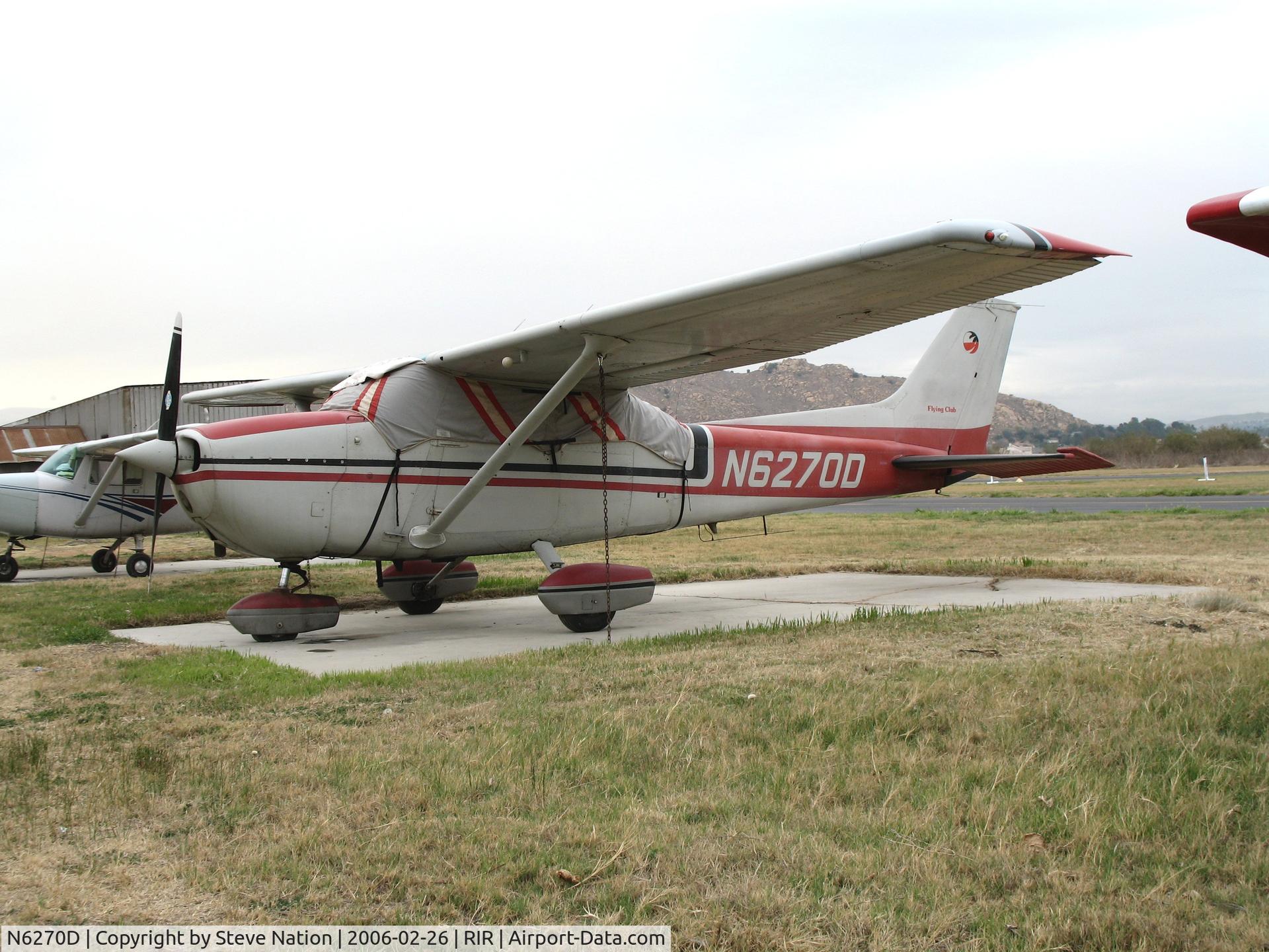 N6270D, 1979 Cessna 172N C/N 17272681, Flying Club 1979 Cessna 172N at Flabob Airport (Riverside, CA) just before the storm!