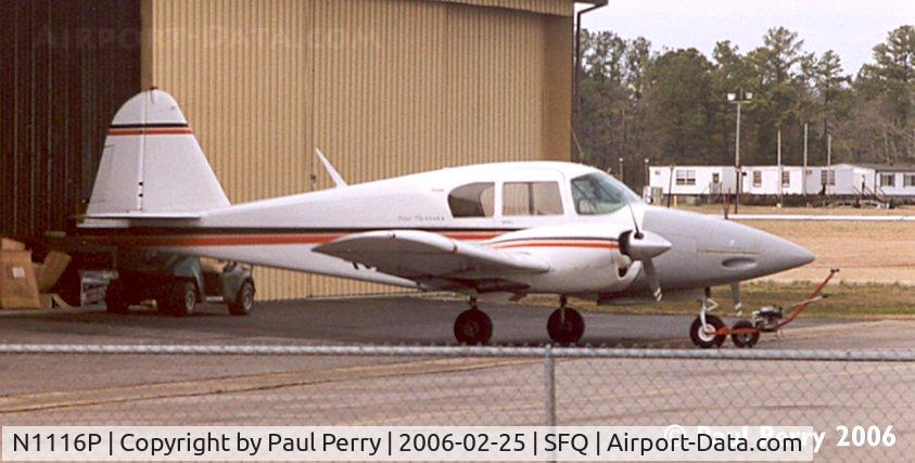 N1116P, 1955 Piper PA-23 C/N 23-126, Take a look at the nose-job on this one. Heavy rework being done