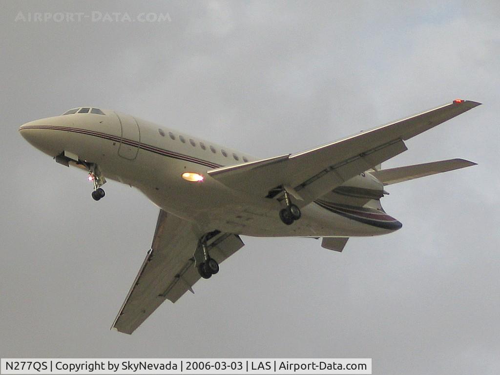 N277QS, 2002 Dassault Falcon 2000 C/N 177, Netjets / 2002 Dassault Aviation FALCON 2000