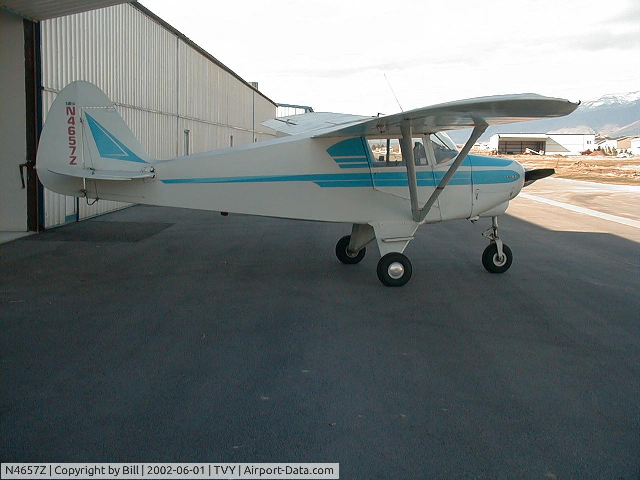 N4657Z, 1961 Piper PA-22-108 Colt C/N 22-8180, Super Colt 160HP