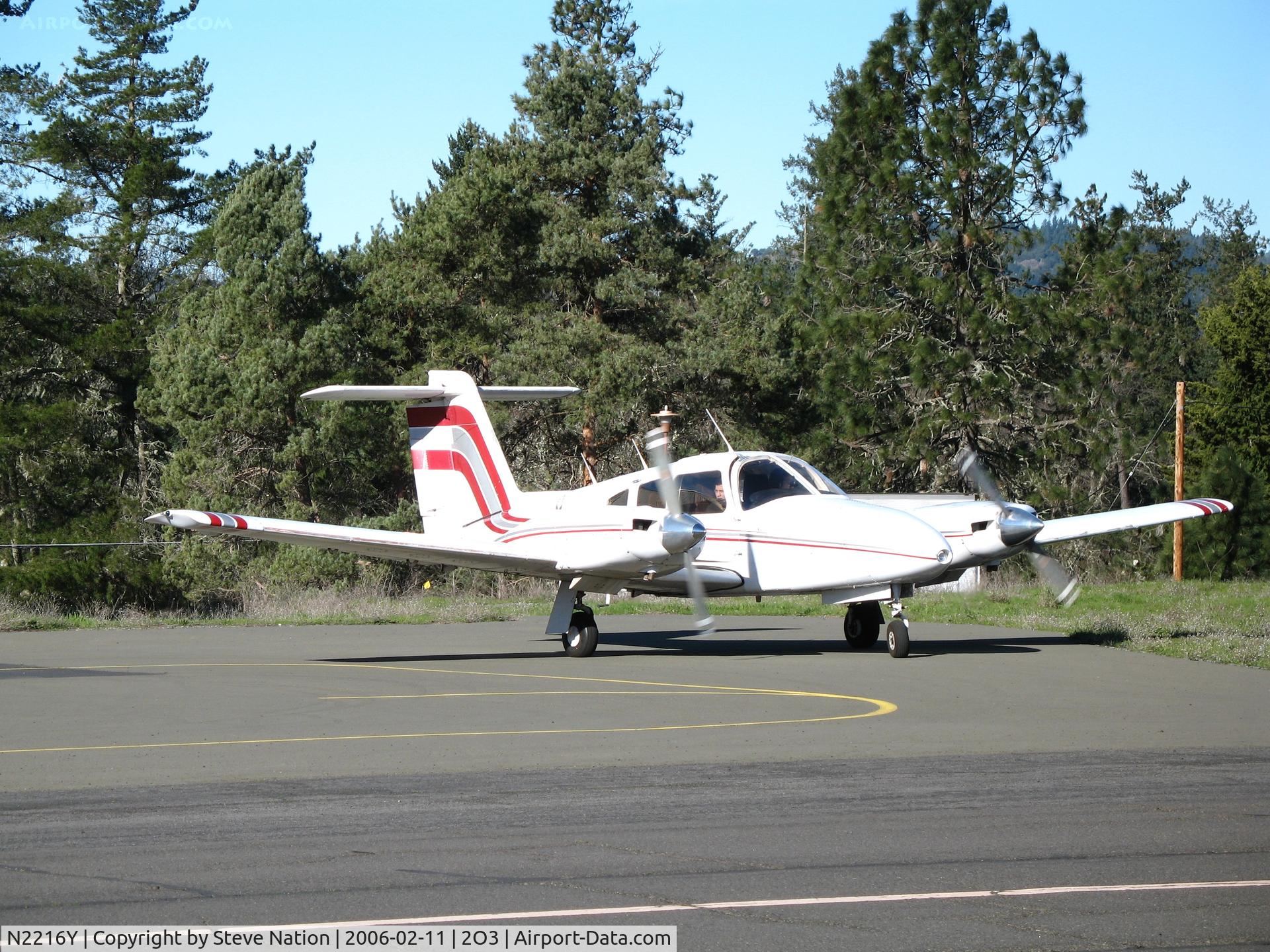 N2216Y, 1979 Piper PA-44-180 Seminole C/N 44-7995290, Pacific Union College 1979 Piper PA-44-180 ready for training flight at Parrett Field (Angwin), CA