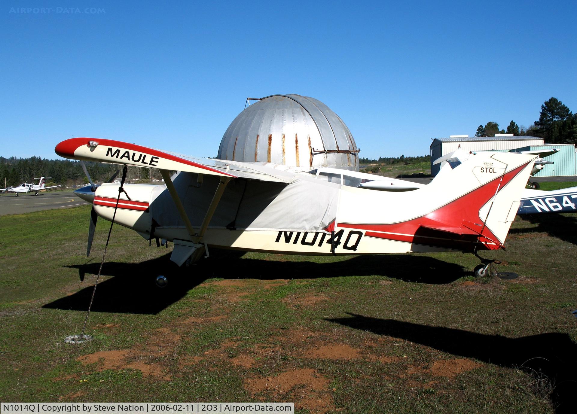 N1014Q, 1996 Maule M-7-235B Super Rocket C/N 23029C, 1996 Maule M-7-235B a long way from alaska home at Parrett Field (Angwin), CA