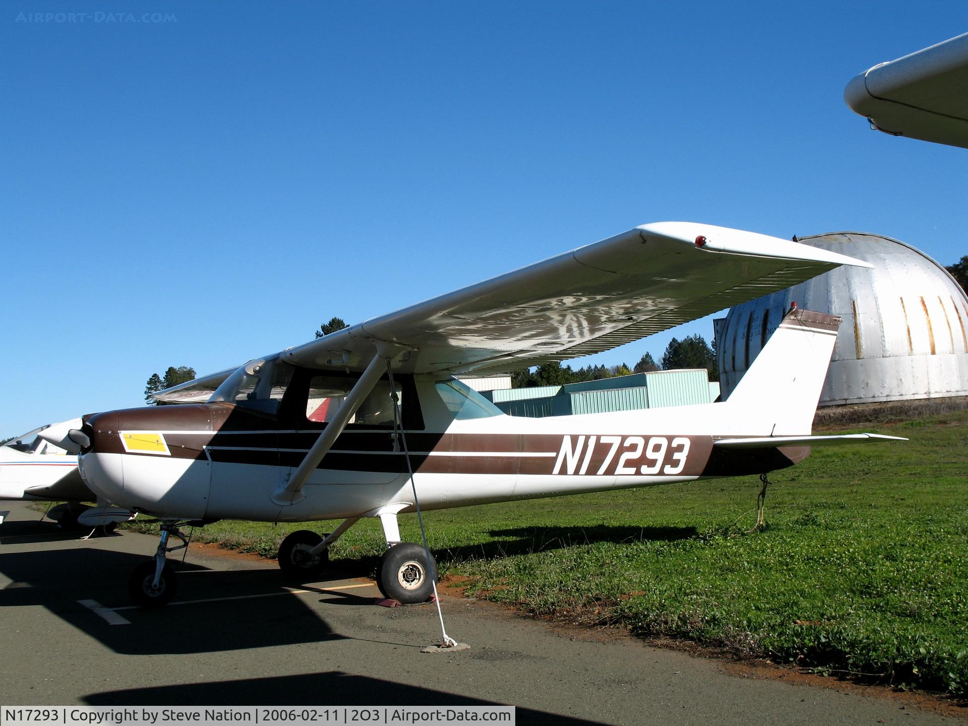 N17293, 1972 Cessna 150L C/N 15073706, Aero Marine Group 1972 Cessna 150L at Parrett Field (Angwin), CA