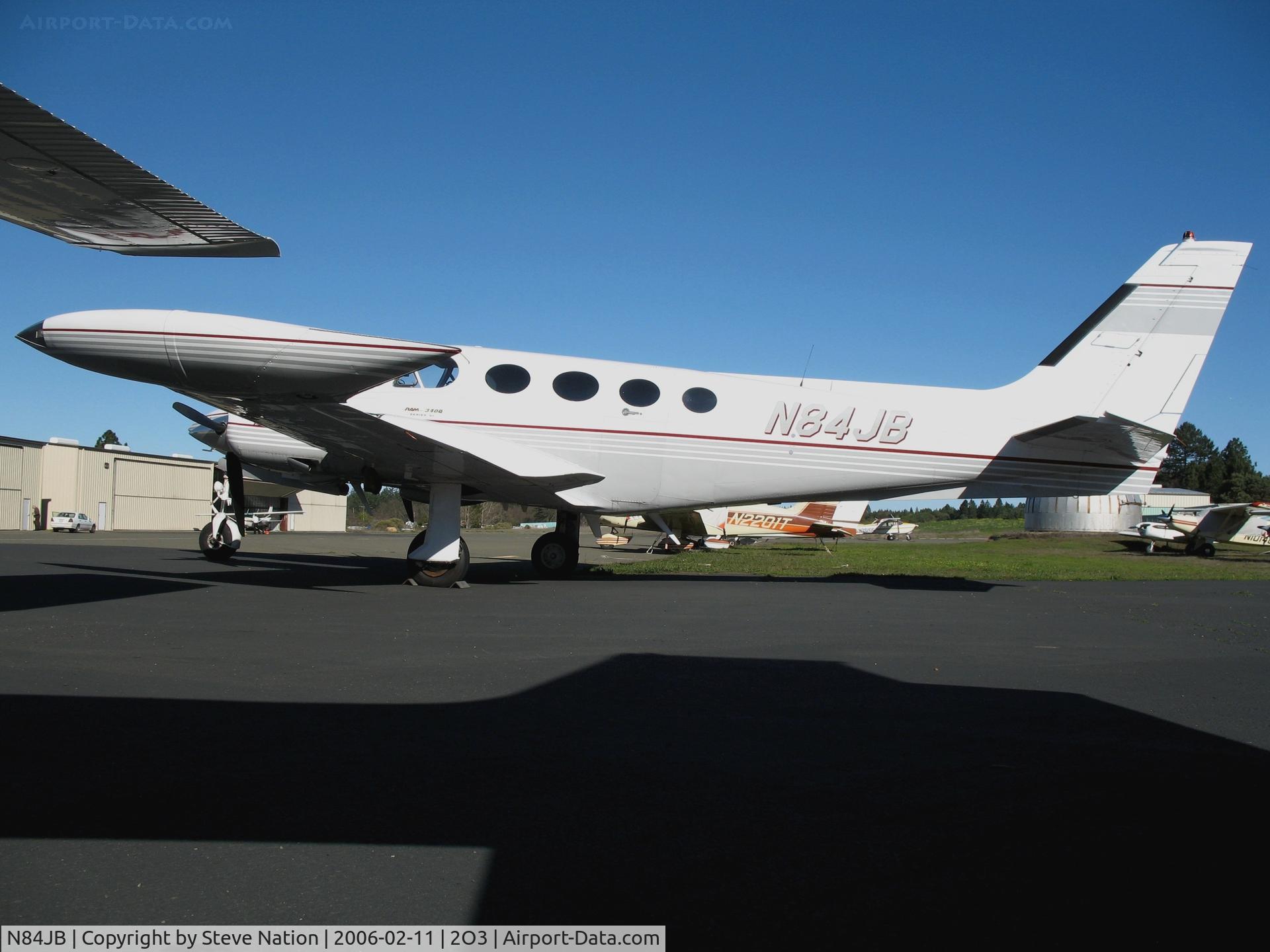 N84JB, 1980 Cessna 340A C/N 340A1009, 1980 Cessna 340A at Parrett Field (Angwin), CA