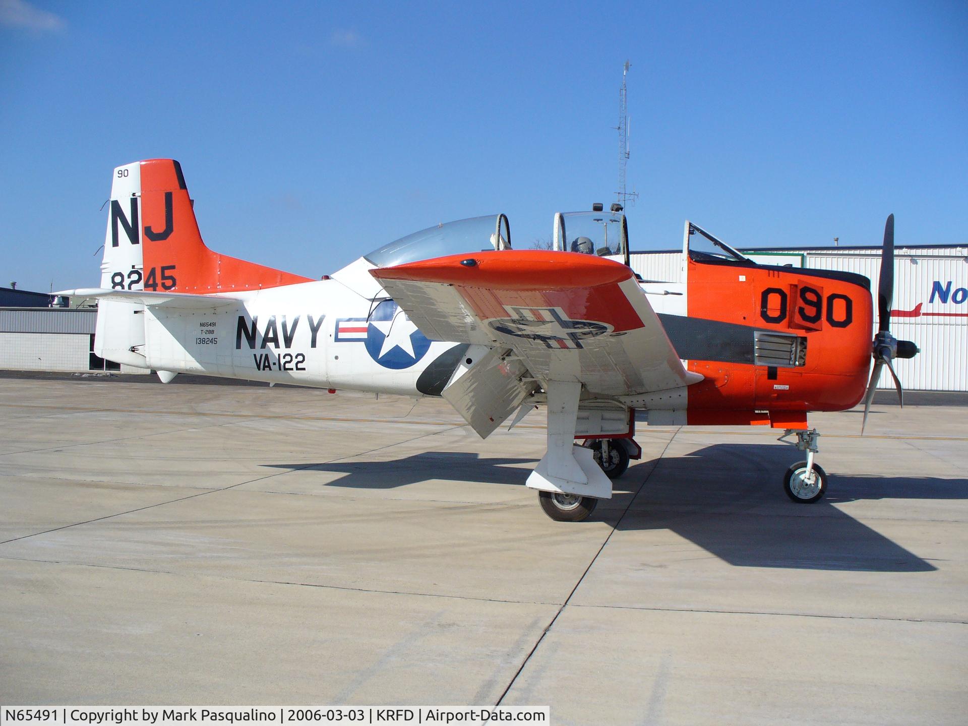 N65491, North American T-28B Trojan C/N 200-316 (138245), North American T-28B