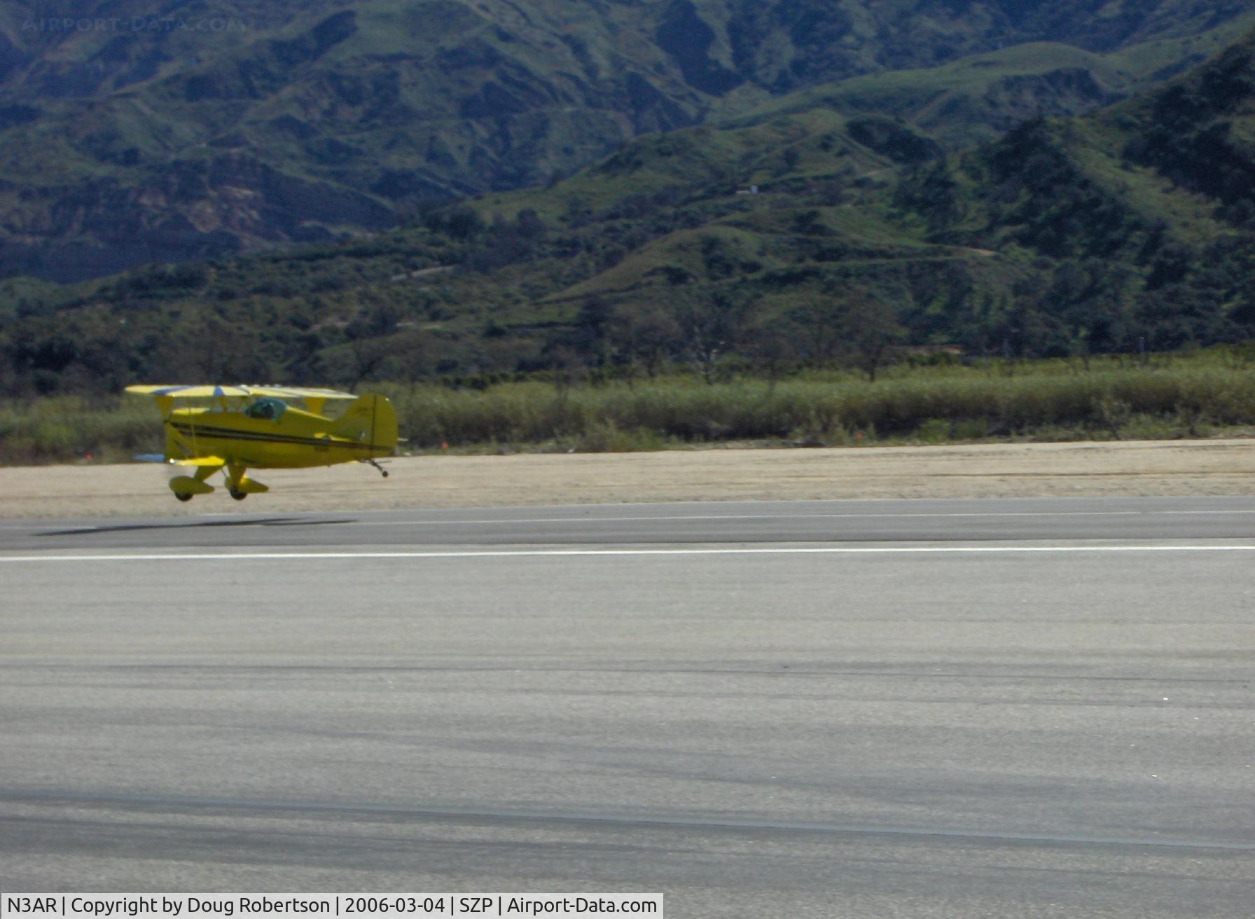 N3AR, 1974 Pitts S-1S Special C/N 10, 1974 Russell PITTS S-1S SPECIAL, Lycoming O&VO-360, takeoff