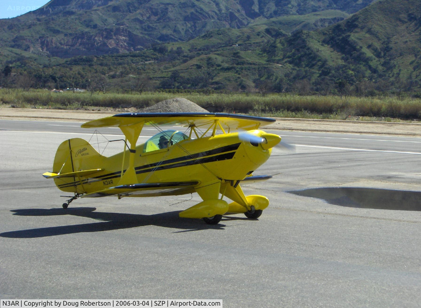N3AR, 1974 Pitts S-1S Special C/N 10, 1974 Russell PITTS S-1S SPECIAL, Lycoming O&VO-360, taxi to Runway 04