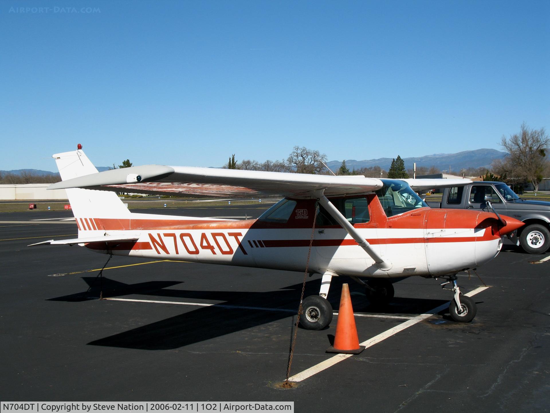 N704DT, 1976 Cessna 150M C/N 15078535, 1976 Cessna 150M at Lampson Field (Lakeport), CA