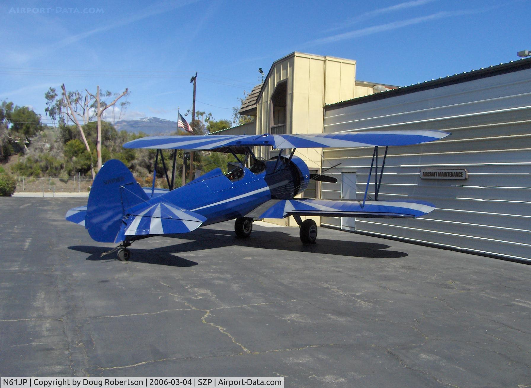 N61JP, 1941 Boeing A75N1(PT17) C/N 75-2140, 1941 (1st assembled 1973) Boeing Stearman A75N1, P&W R-985 450 Hp, BT-13 cowling, 278 hours TT!, multiple certification