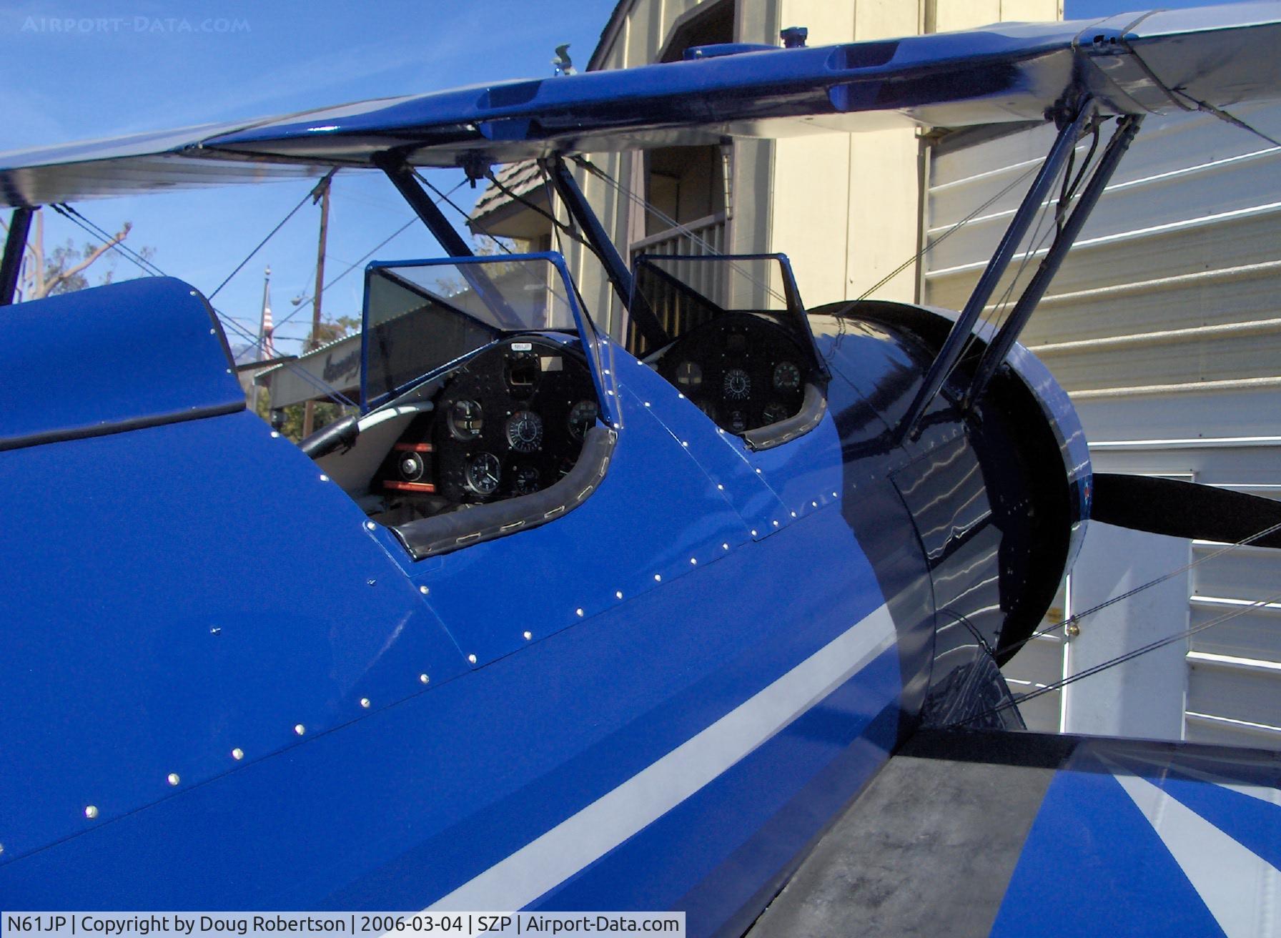 N61JP, 1941 Boeing A75N1(PT17) C/N 75-2140, 1941 (1st assembled 1973) Boeing Stearman A75N1, P&W R-985 450 Hp, BT-13 cowling, cockpit instrument panels, 278 hours TT!