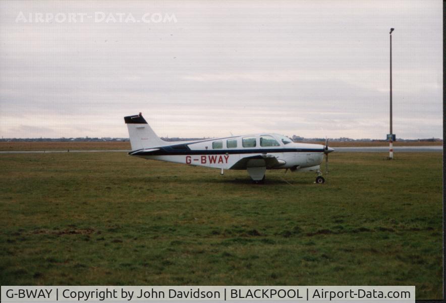 G-BWAY, 1988 Beech Bonanza A36 C/N E-2429, Beech A36