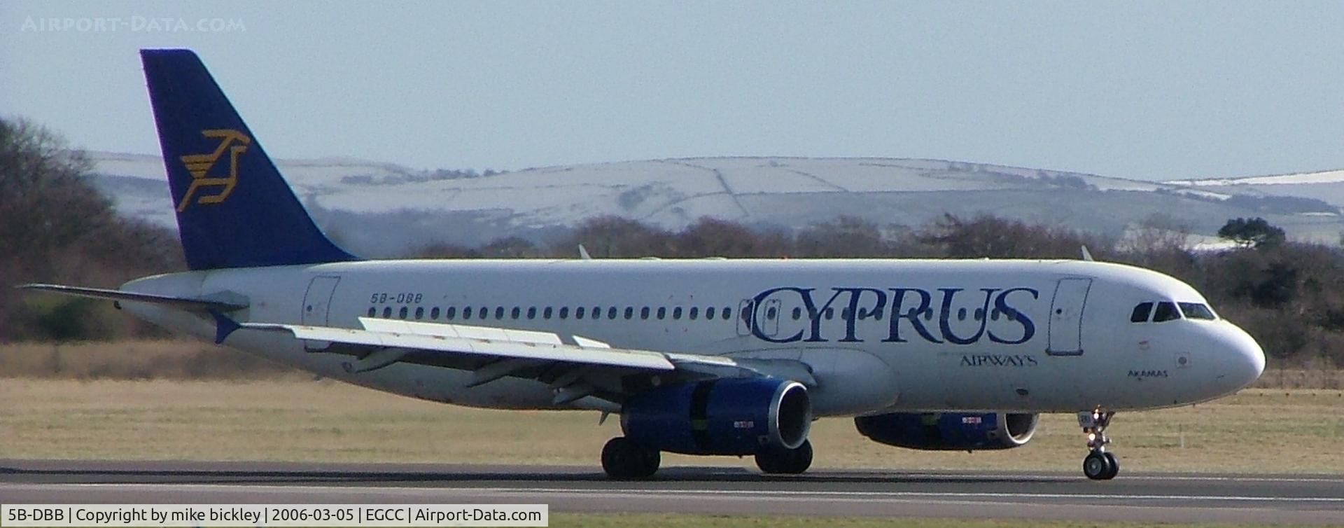 5B-DBB, 1991 Airbus A320-231 C/N 256, Arrival on a sunny winters day.