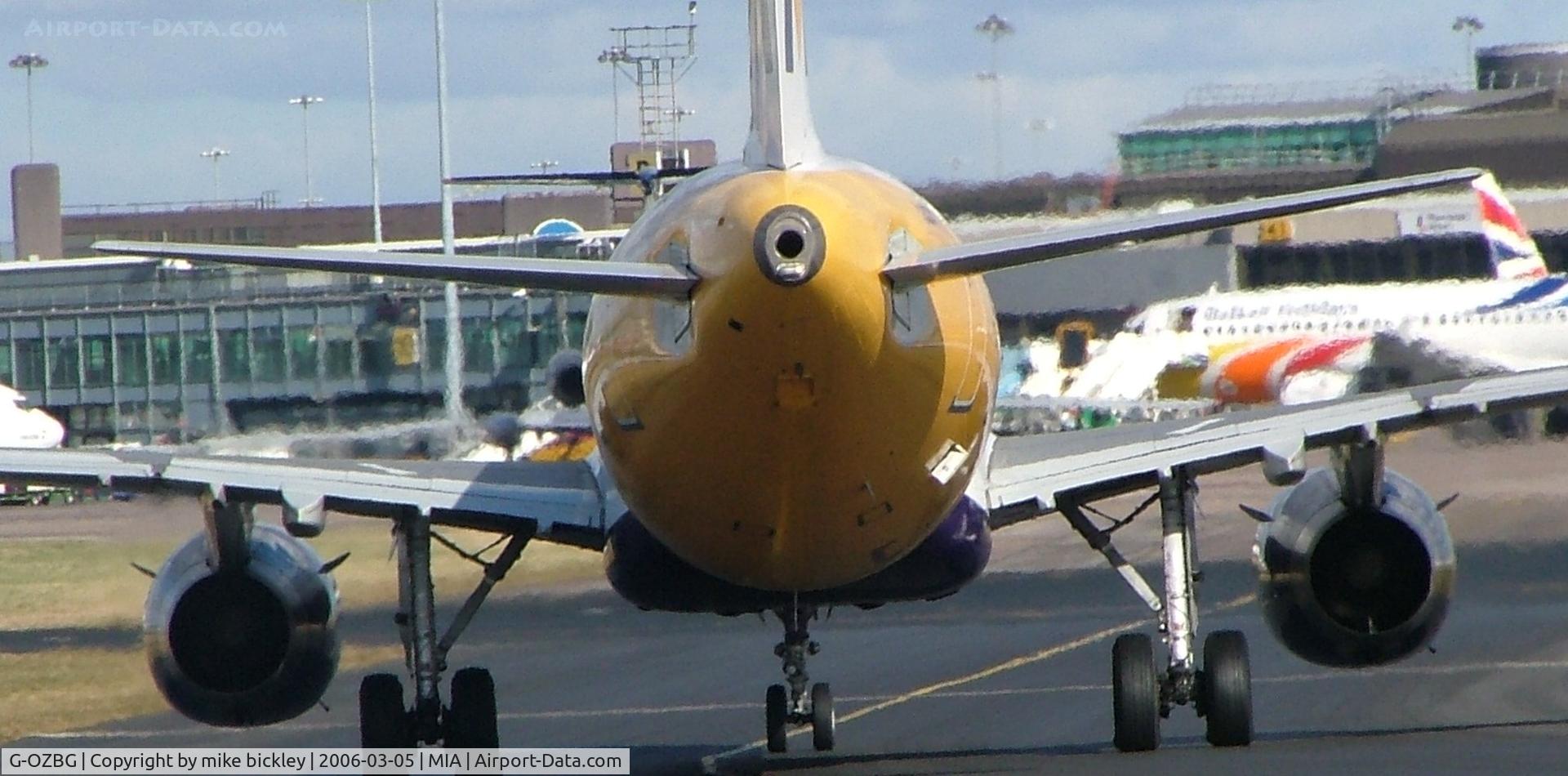 G-OZBG, 2003 Airbus A321-231 C/N 1941, taxi to gate