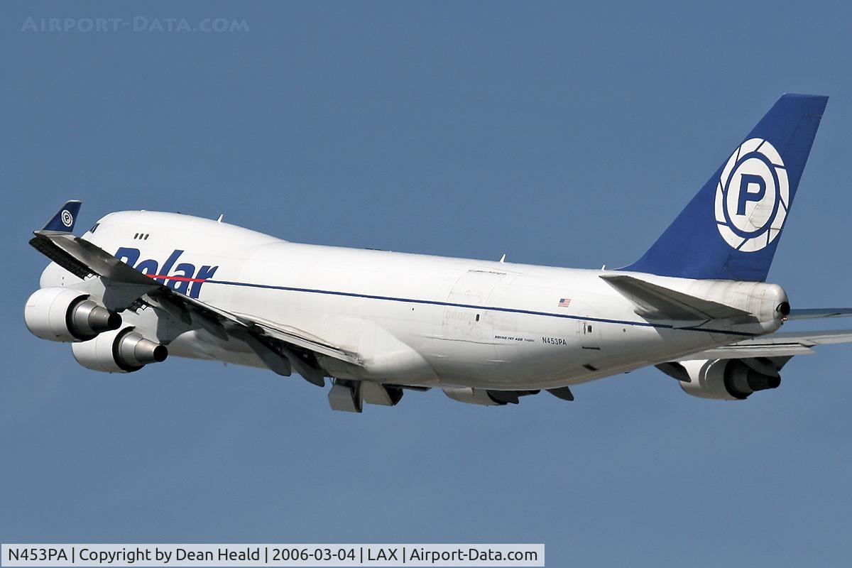 N453PA, 2001 Boeing 747-46NF C/N 30811, Polar Air Cargo N453PA (2001 Boeing 747-46NF) - climbing out from LAX RWY 25L for Seoul, Korea - Incheon Int'l Airport (RKSI) as Flight PAC183.