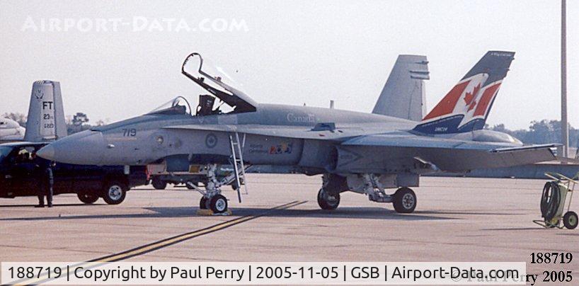 188719, McDonnell Douglas CF-188A Hornet C/N 0178/A139, Hornet from Cold Lake, with another special scheme:  Celebrating Alberta's Centennial.  Happy Centennial, Channy!