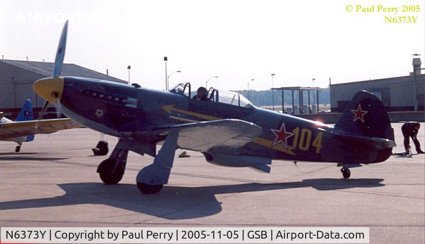 N6373Y, 1997 Yakovlev Yak-9U-M C/N 0470404, Normally marked as 