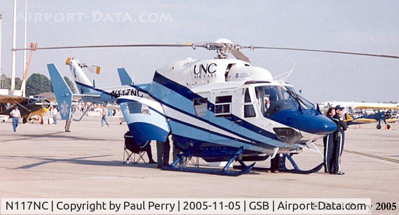 N117NC, 1997 Eurocopter-Kawasaki BK-117C-1 C/N 7517, 