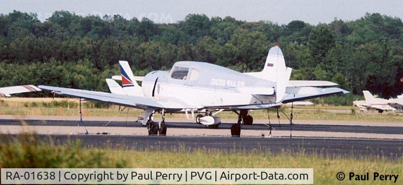 RA-01638, Yakovlev Yak-18T C/N Not found 01638, Another shot of the Ramp Queen Yak.  Poor old girl!