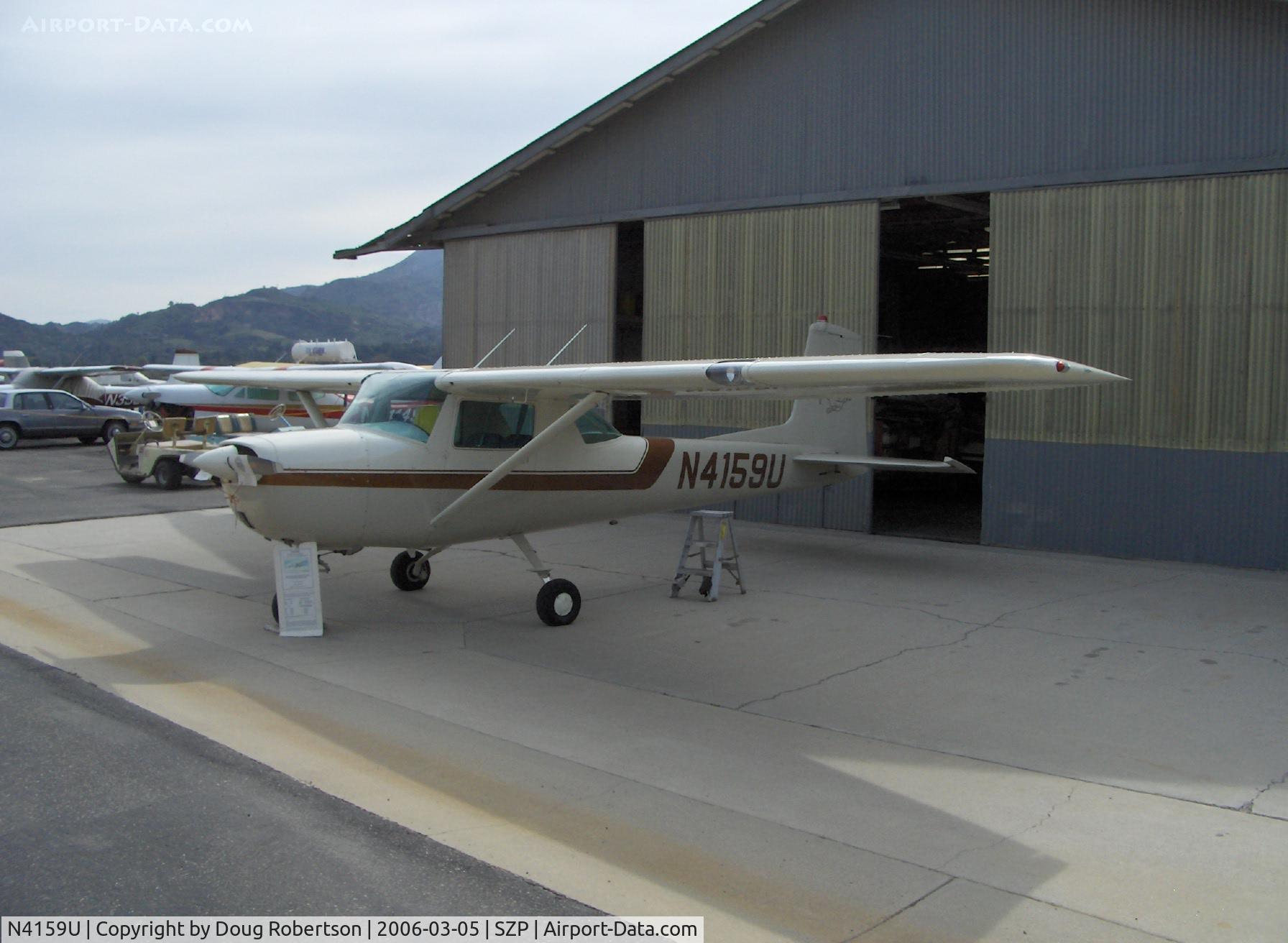 N4159U, 1963 Cessna 150D C/N 15060159, 1963 Cessna 150D, Continental O-200 100 Hp