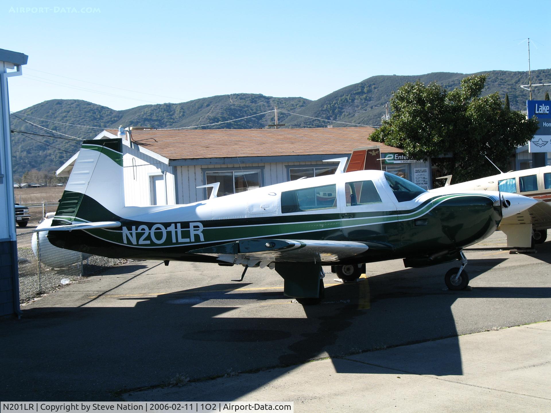 N201LR, 1978 Mooney M20J 201 C/N 24-0442, 1978 Mooney M20J at Lampson Field (Lakeport), CA