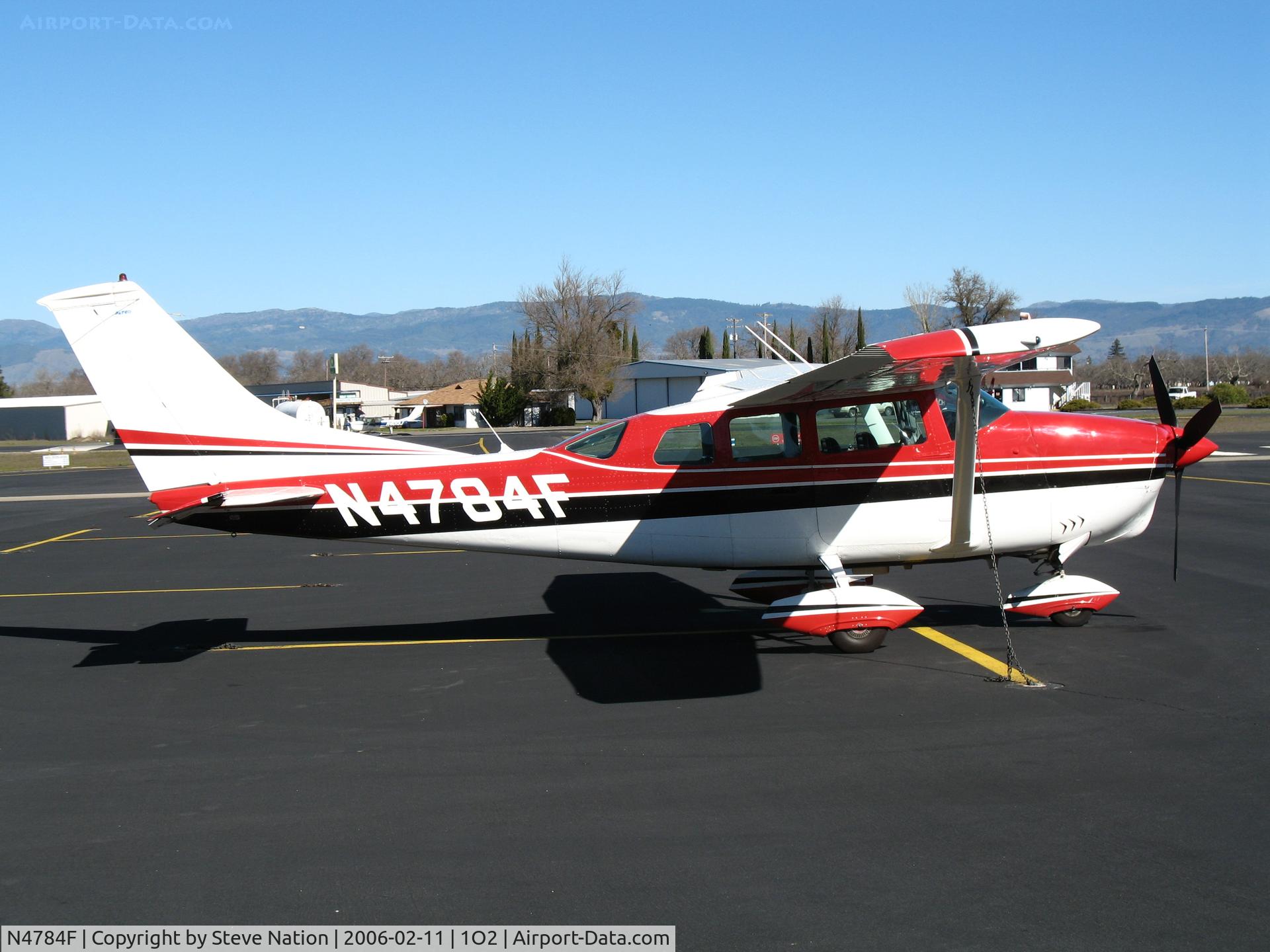 N4784F, 1967 Cessna P206B Super Skylane C/N P206-0384, Double Tee LLC 1967 Cessna P206B at Lampson Field (Lakeport), CA
