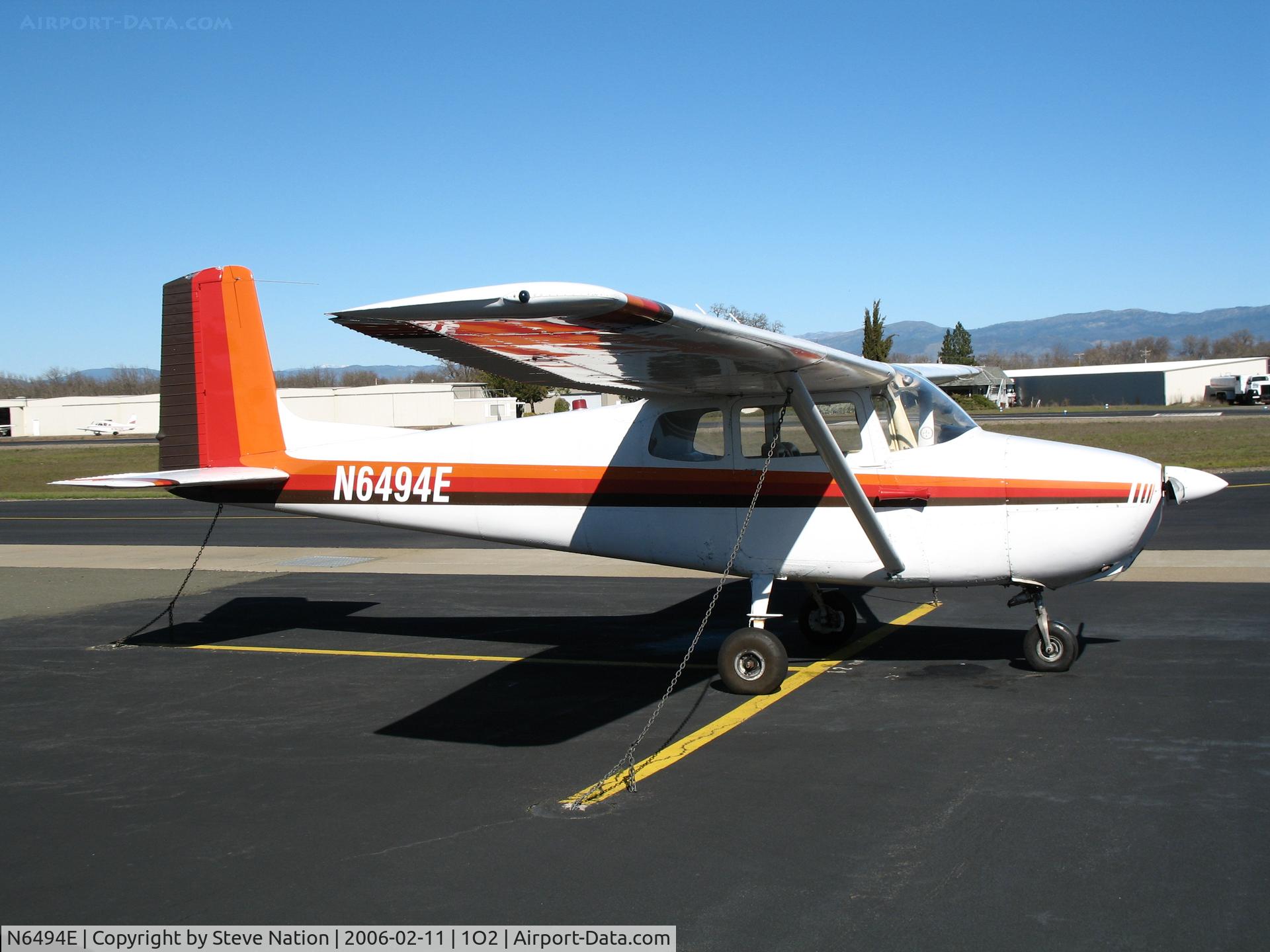 N6494E, 1959 Cessna 172 C/N 46594, 1959 Cessna 172 at Lampson Field (Lakeport), CA