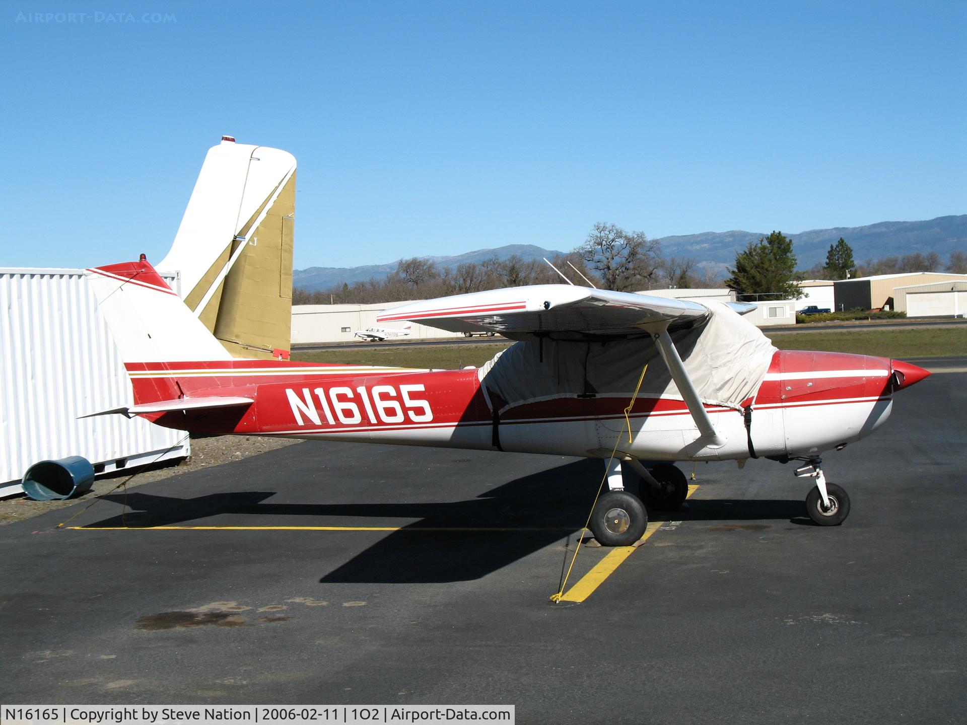 N16165, 1972 Cessna 150L C/N 15073514, 1972 Cessna 150L at Lampson Field (Lakeport), CA