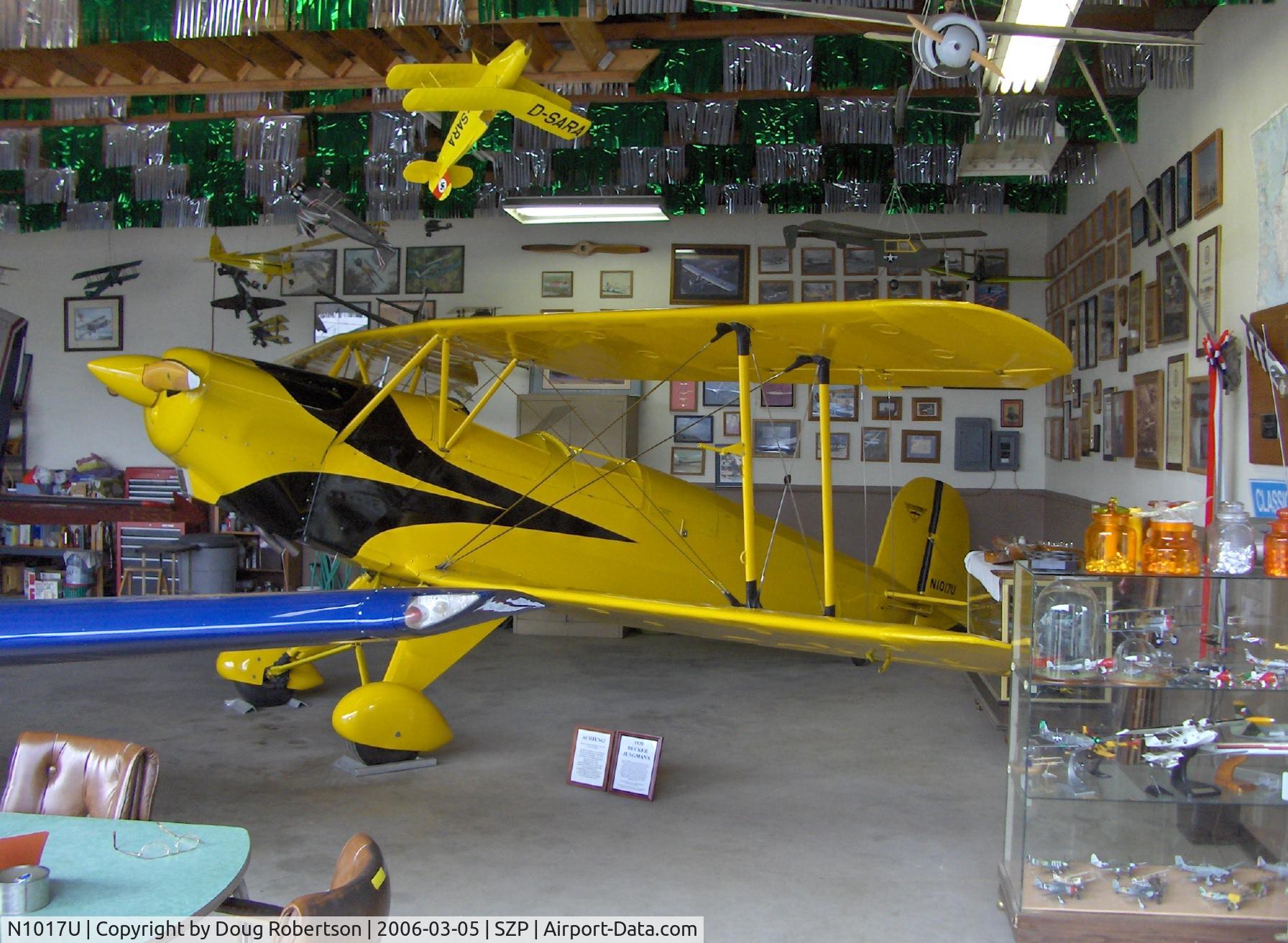 N1017U, 1939 CASA 1-131 Jungmann C/N E3B-435, 1939 Bucker-Jungmann C.A.S.A. 1.131, Lycoming O-360 180 Hp