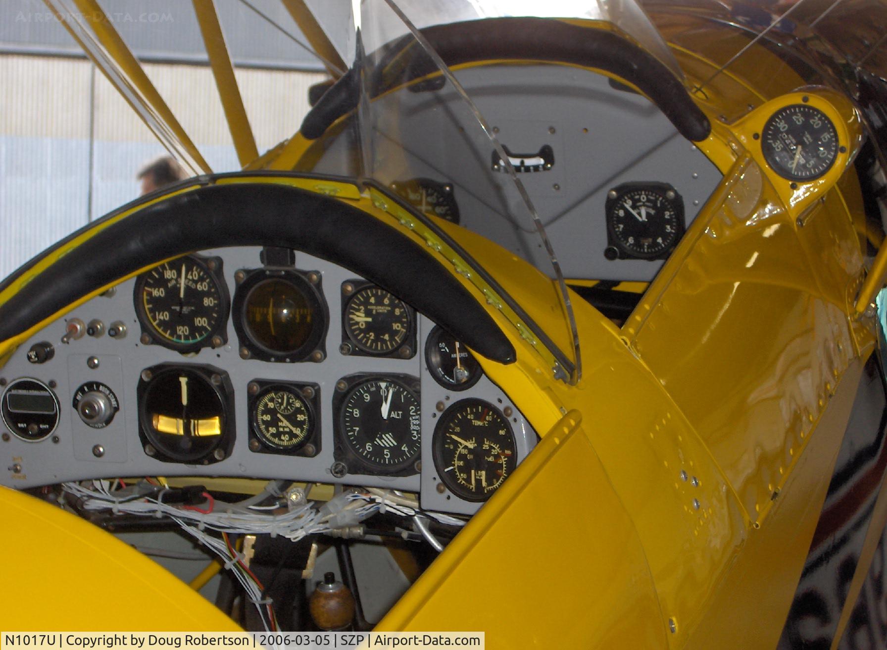 N1017U, 1939 CASA 1-131 Jungmann C/N E3B-435, 1939 Bucker-Jungmann C.A.S.A. 1.131, Instrument panels