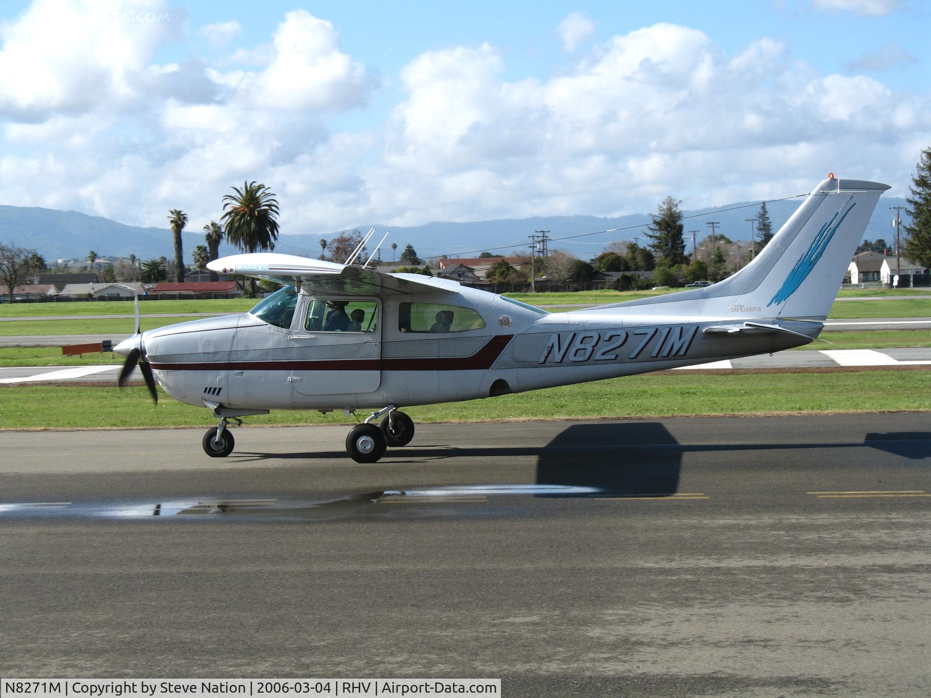 N8271M, Cessna T210M Turbo Centurion C/N 21062041, 1977 Cessna T210M at Reid-Hillview Airport (San Jose), CA