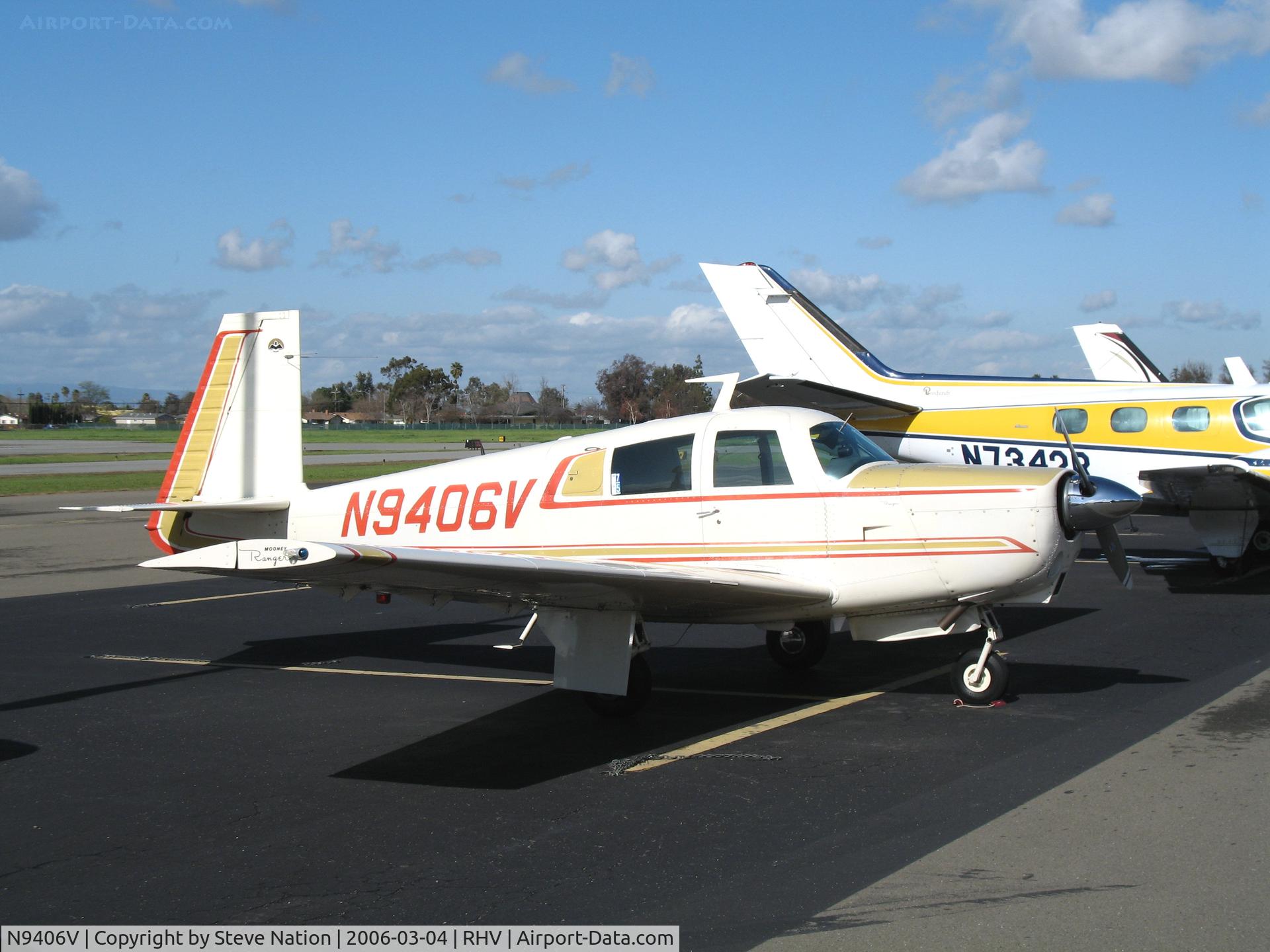 N9406V, 1969 Mooney M20C Ranger C/N 700034, 1969 Mooney M20C at Reid-Hillview Airport (San Jose), CA