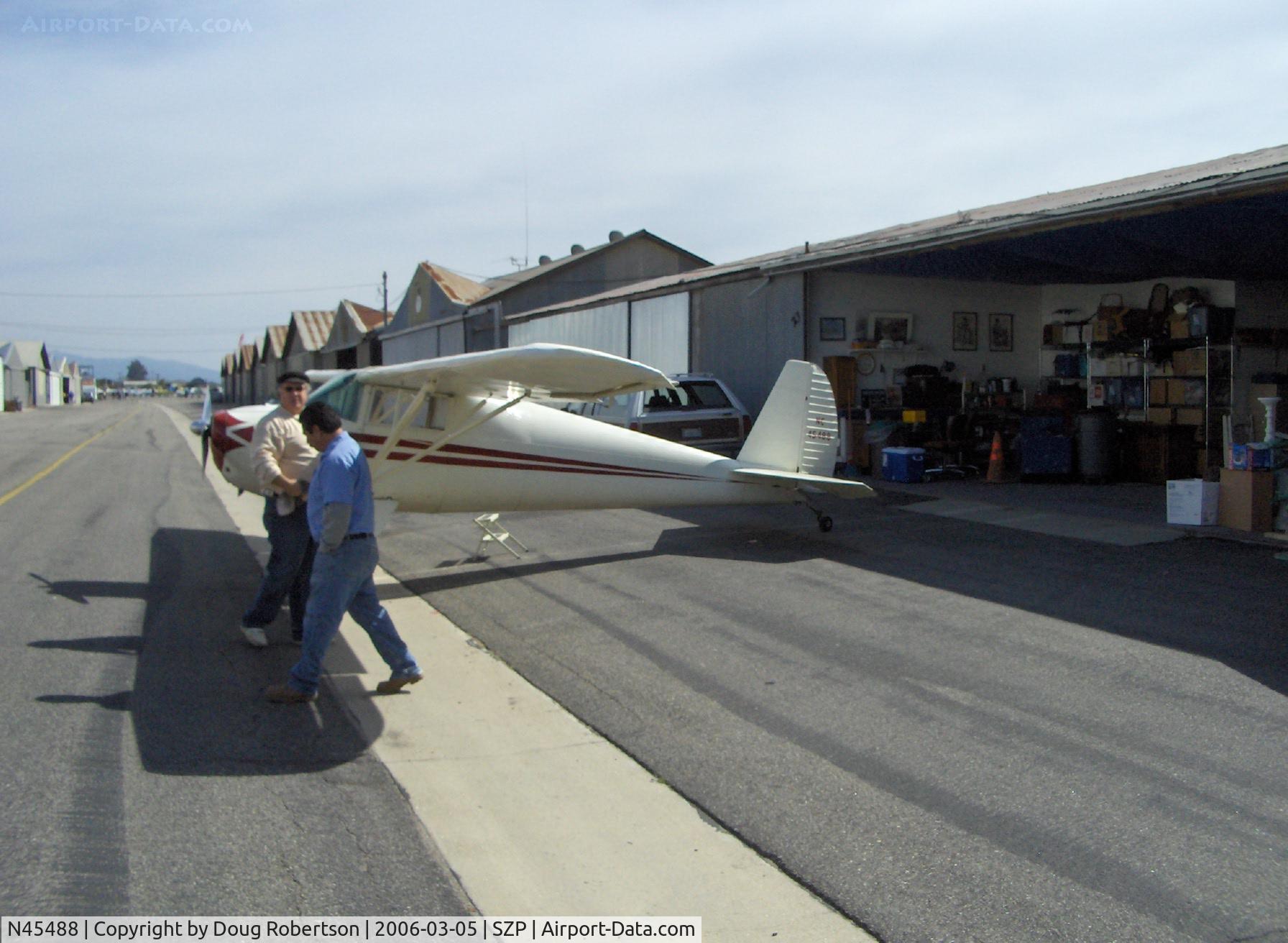 N45488, 1946 Luscombe 8A C/N 2015, 1946 Luscombe 8A, Continental A&AC65 65 Hp