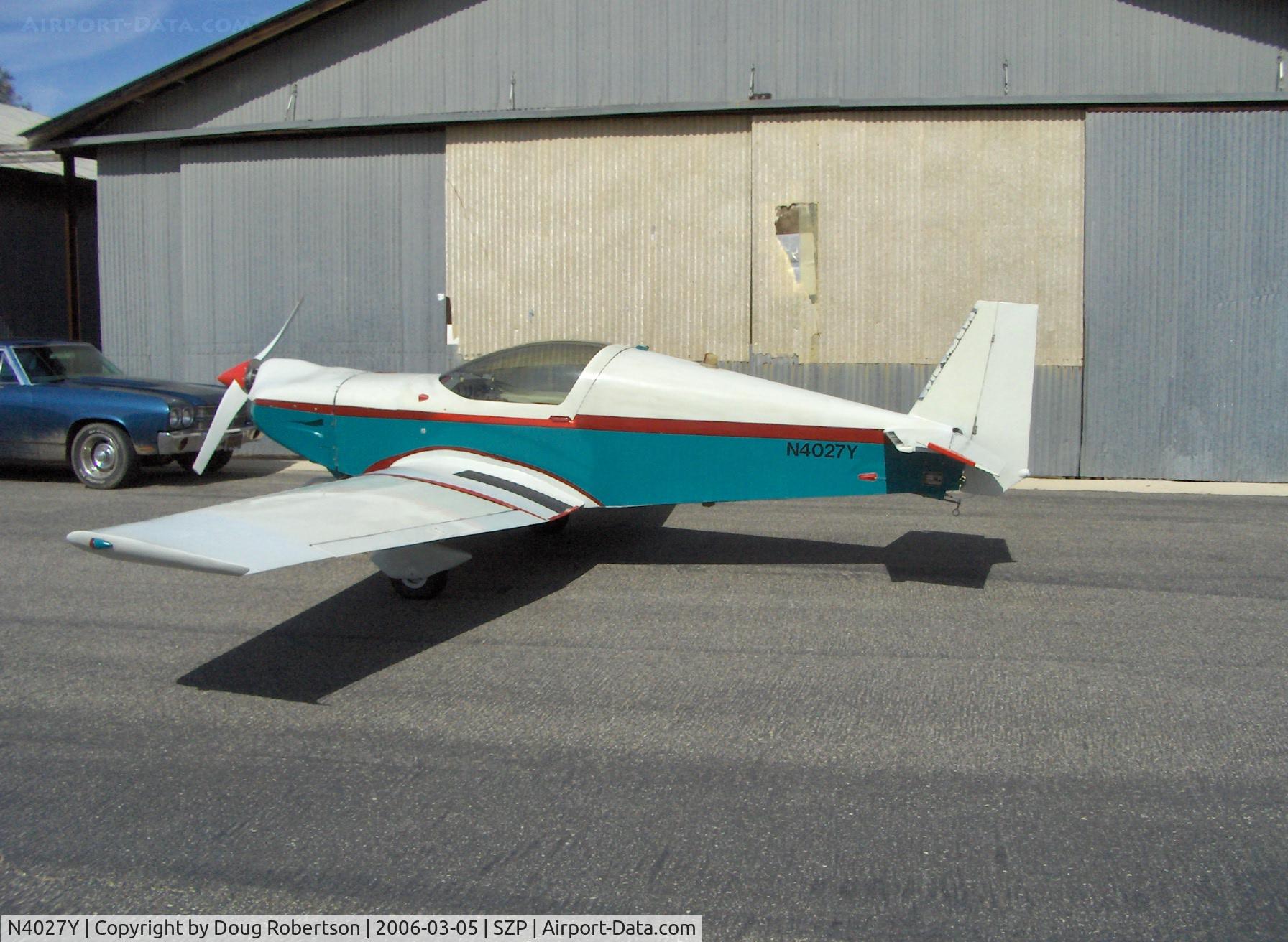 N4027Y, 2003 Rand Robinson KR-2S C/N 9228-733, 2003 Vogt KR-2S, Subaru 1800