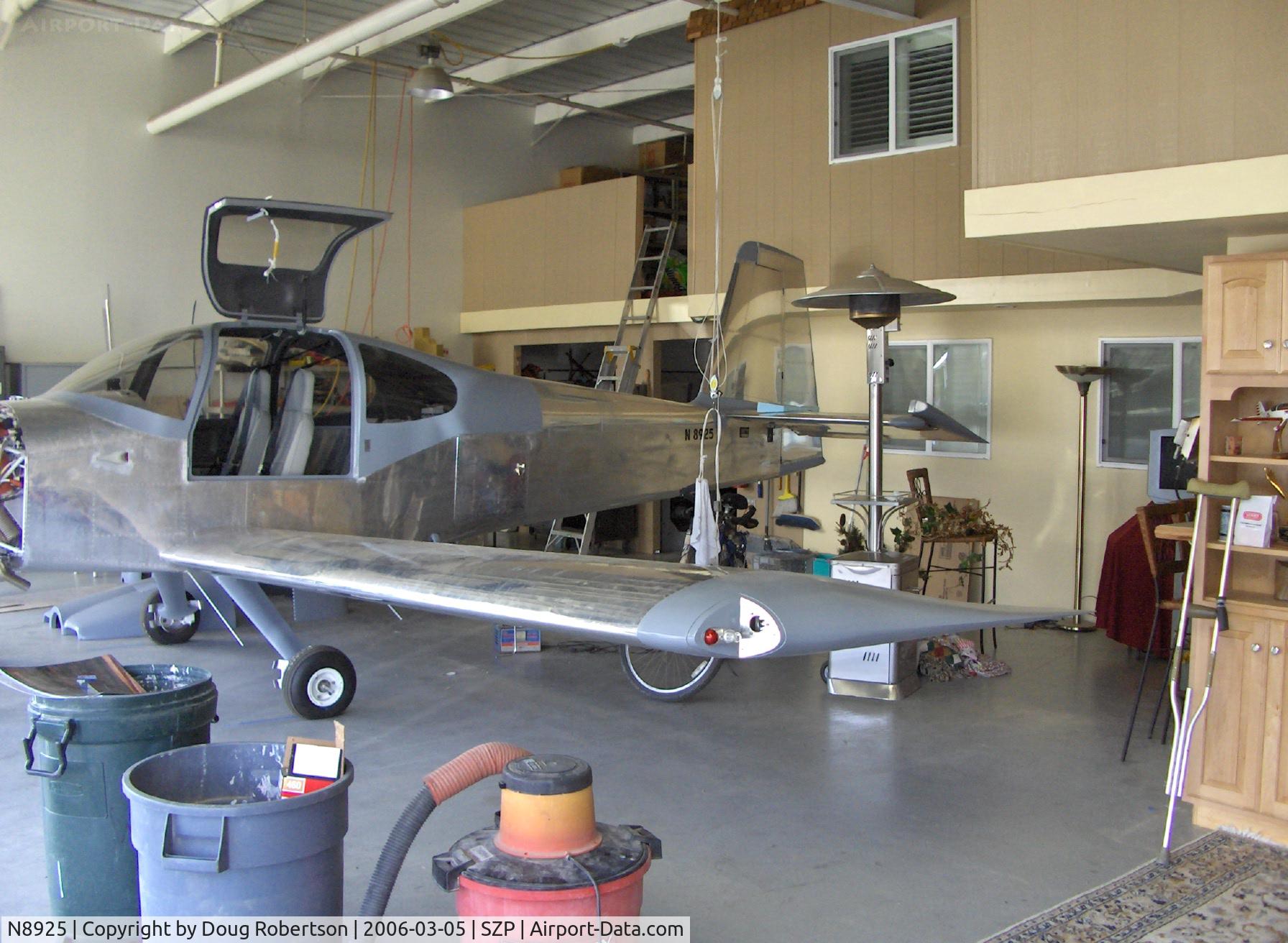N8925, 2006 Vans RV-10A C/N 003, 2006 Saylor LT3, VAN'S RV-10A 4 place, Ser.003, Lycoming IO-540 300 Hp, under construction