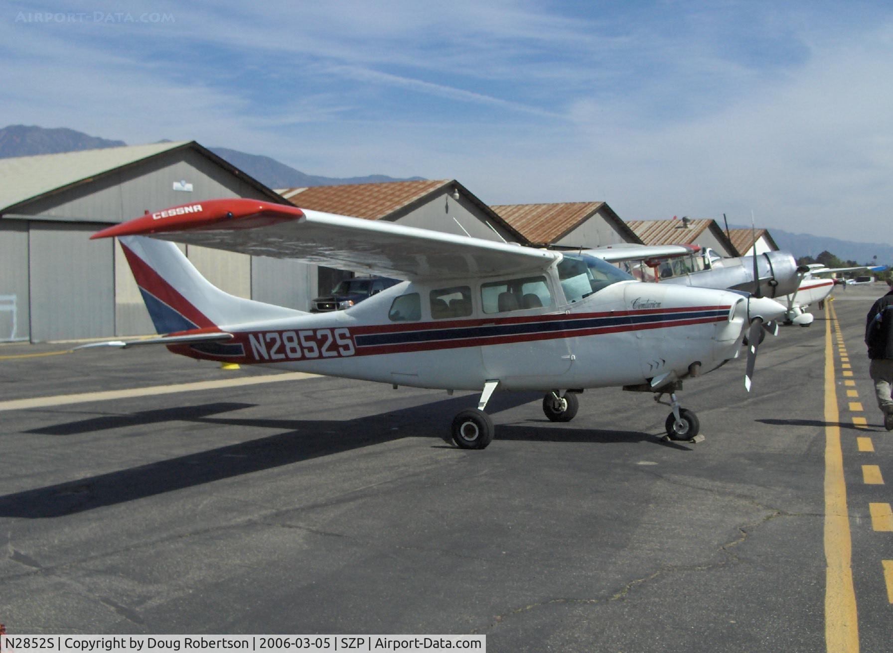 N2852S, Cessna 210H Turbo Centurian Centurion C/N 21058974, Cessna 210H CENTURION, Continental TSIO-520 285 Hp, Robertson STOL mod, 7 hour endurance w/ long range tanks
