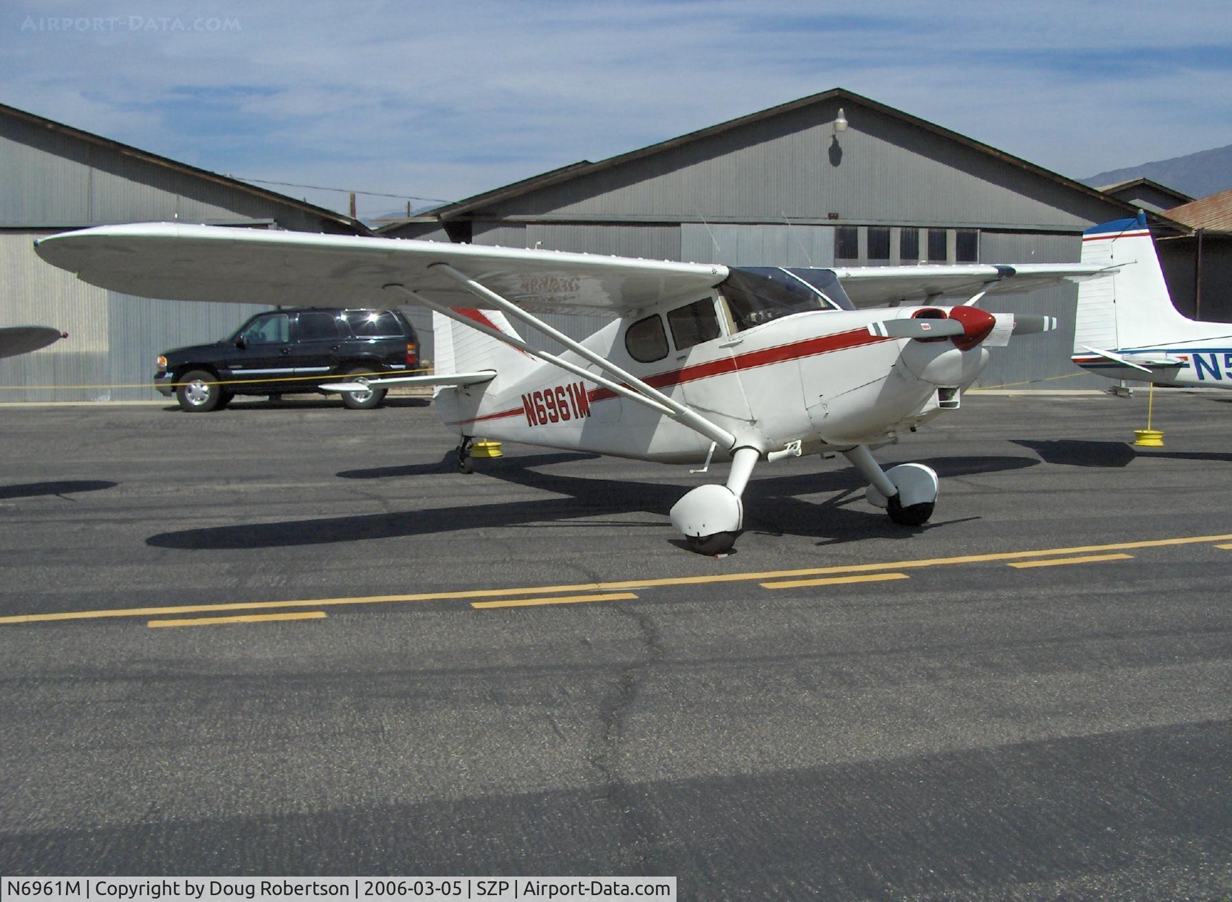 N6961M, 1949 Stinson 108-3 Voyager C/N 108-4961, 1949 Stinson 108-3 STATION WAGON, Franklin 6A4165 165 Hp