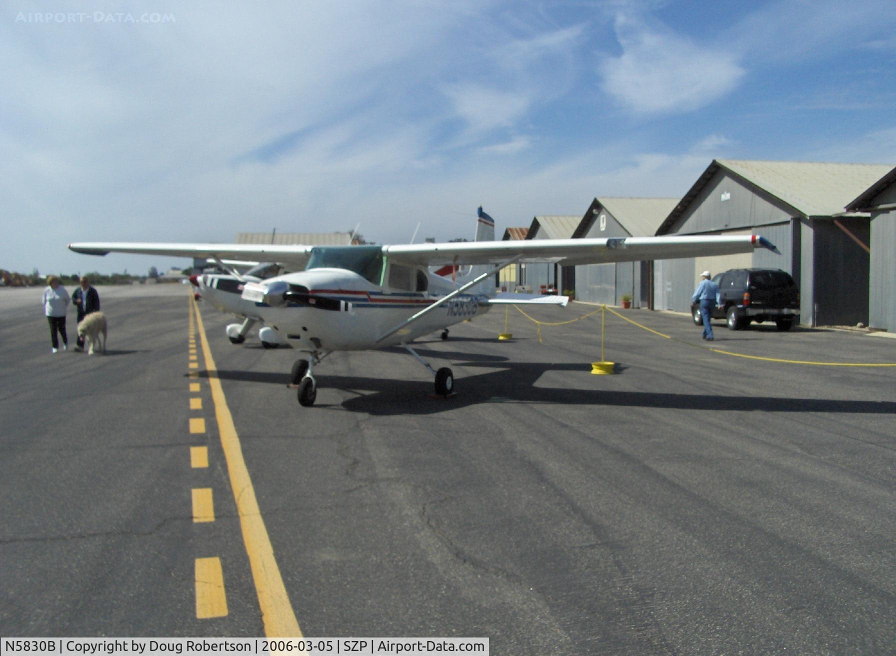 N5830B, 1956 Cessna 182 Skylane C/N 33830, 1956 Cessna 182, Continental O-470 230 Hp