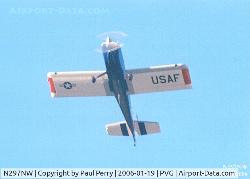 N297NW, 2003 Vans RV-8 C/N 81450, Sleek little bird in USAF colors, even carries an authentic tailcode 03-1450.  Nicely done