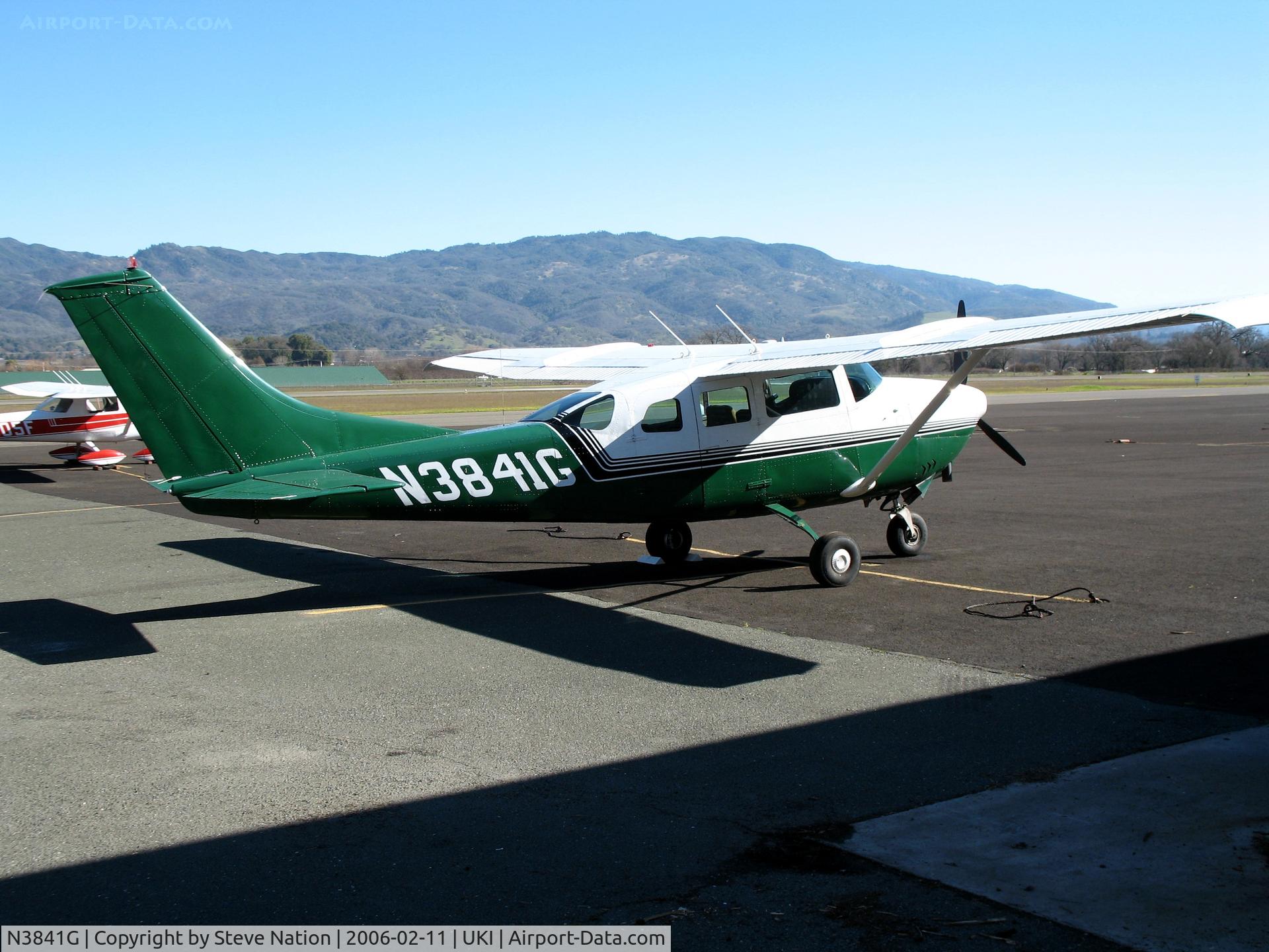 N3841G, 1967 Cessna TU206B Turbo Super Skywagon C/N U206-0841, 1967 Cessna TU206B at Ukiah, CA