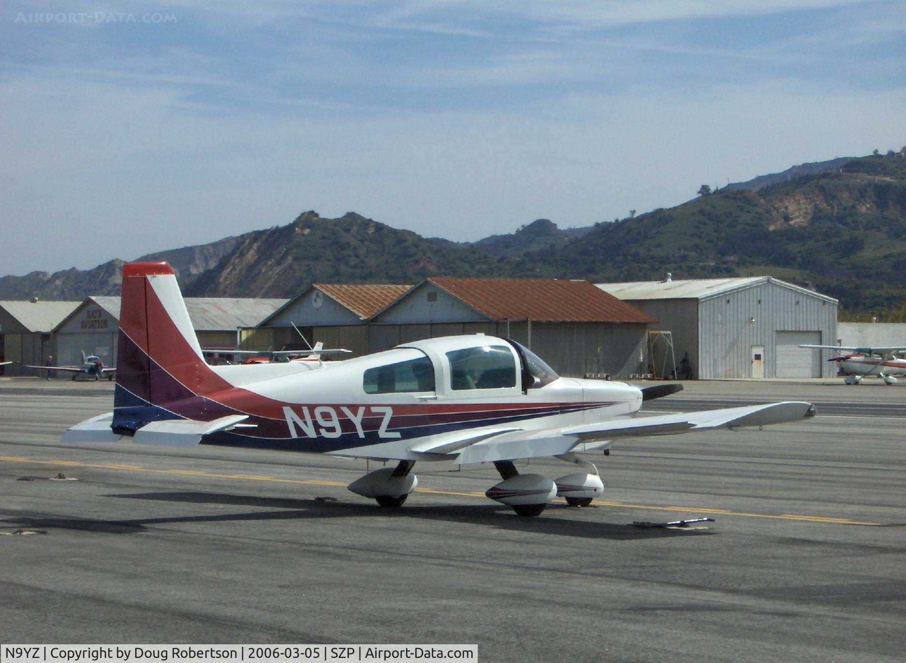 N9YZ, 1975 Grumman American AA-5A Cheetah C/N AA5-0822, 1975 Grumman-American AA-5A CHEETAH, Lycoming O-320 150 Hp