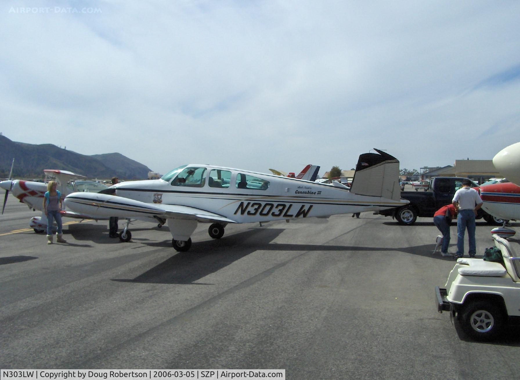 N303LW, 1966 Beech V35 Bonanza C/N D-8336, 1966 Beech V35 BONANZA, Continental GTSIO-520-C 340 Hp, 'Concubine III'