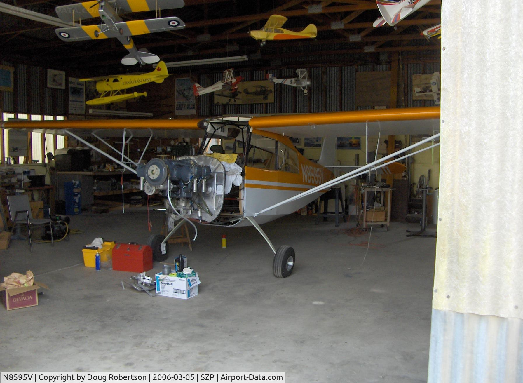 N8595V, 1974 Bellanca 7ECA Citabria C/N 1076-75, 1974 Bellanca 7ECA CITABRIA, Lycoming O-235 115 Hp, maintenance