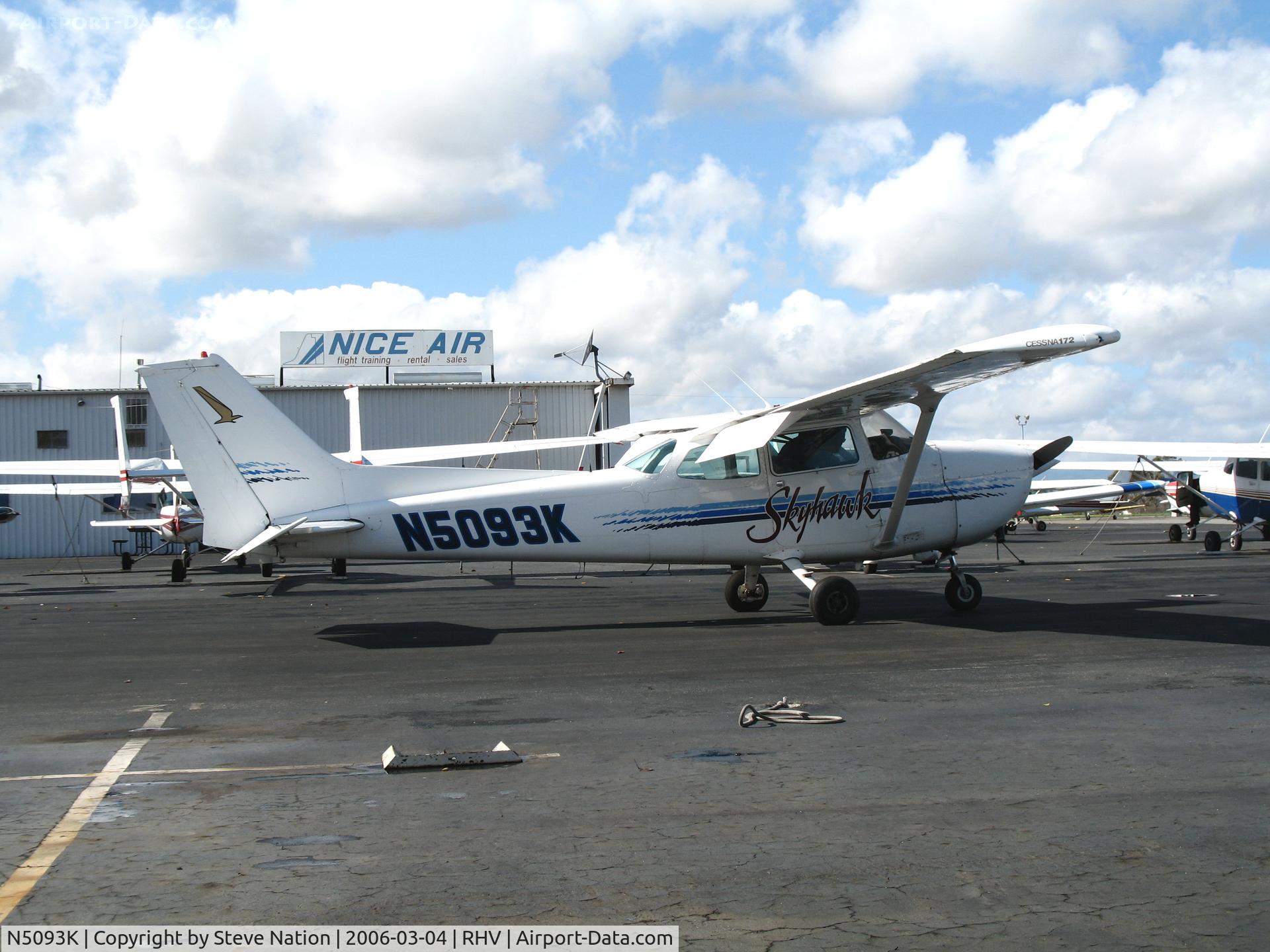 N5093K, 1980 Cessna 172N C/N 17273964, Masavion Inc. 1980 Cessna 172N at Reid-Hillview Airport (San Jose), CA
