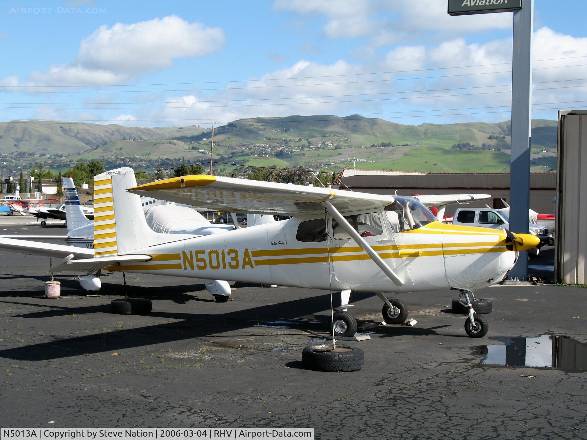 N5013A, 1955 Cessna 172 C/N 28013, 1955 Cessna 172 at Reid-Hillview Airport (San Jose), CA