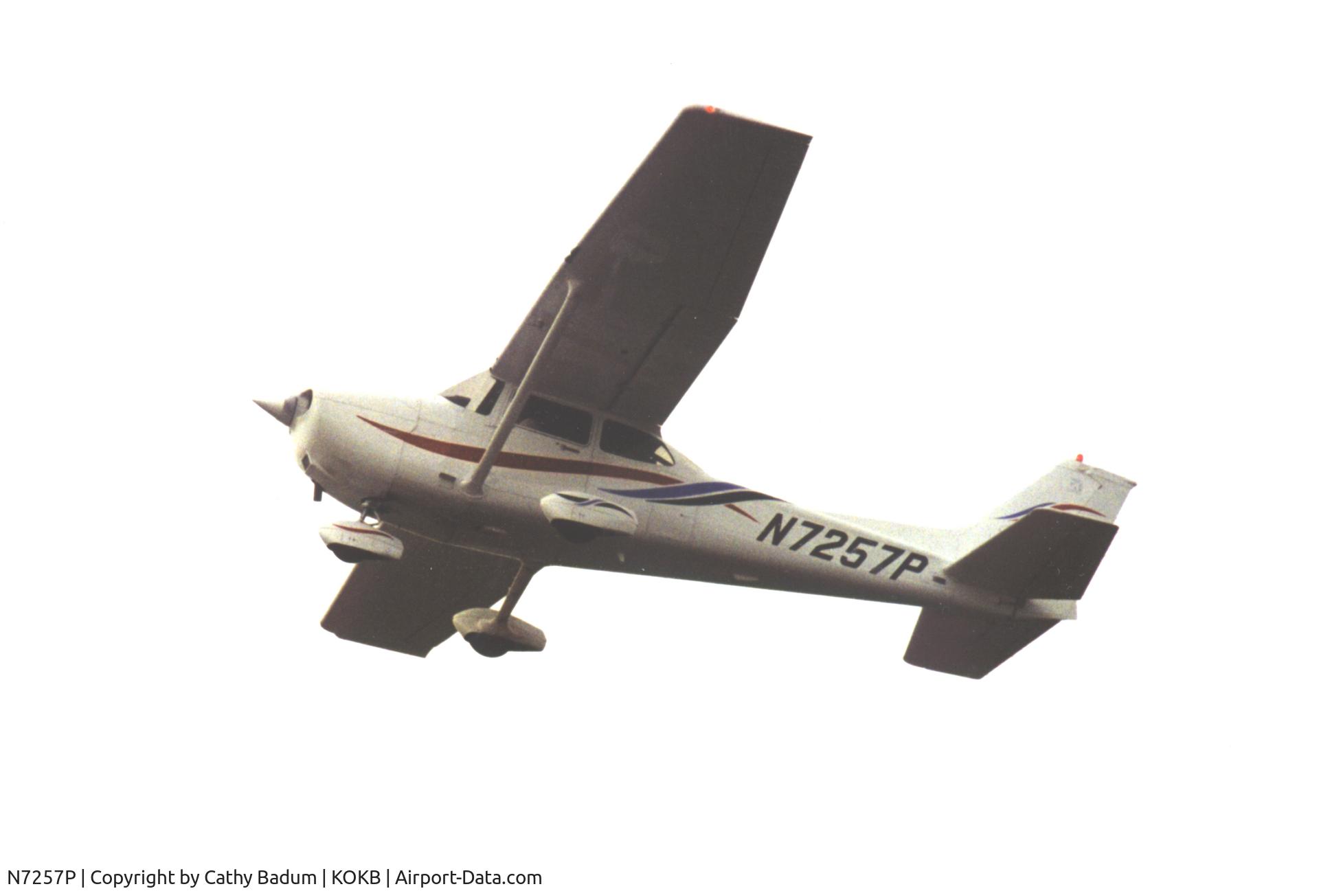 N7257P, 1999 Cessna 172R C/N 17280786, Leave Oceanside Airport