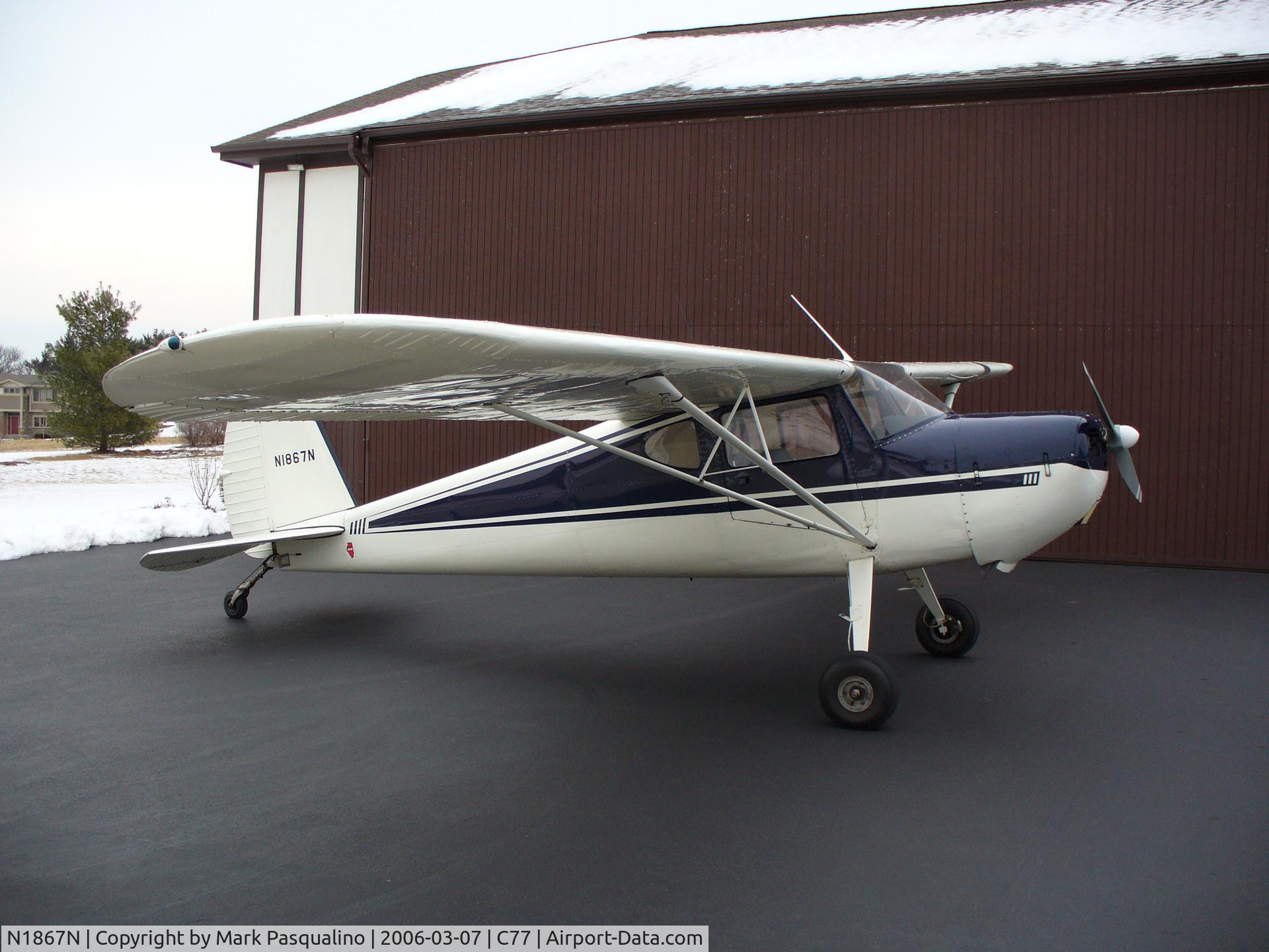 N1867N, 1946 Cessna 120 C/N 12111, Cessna 120