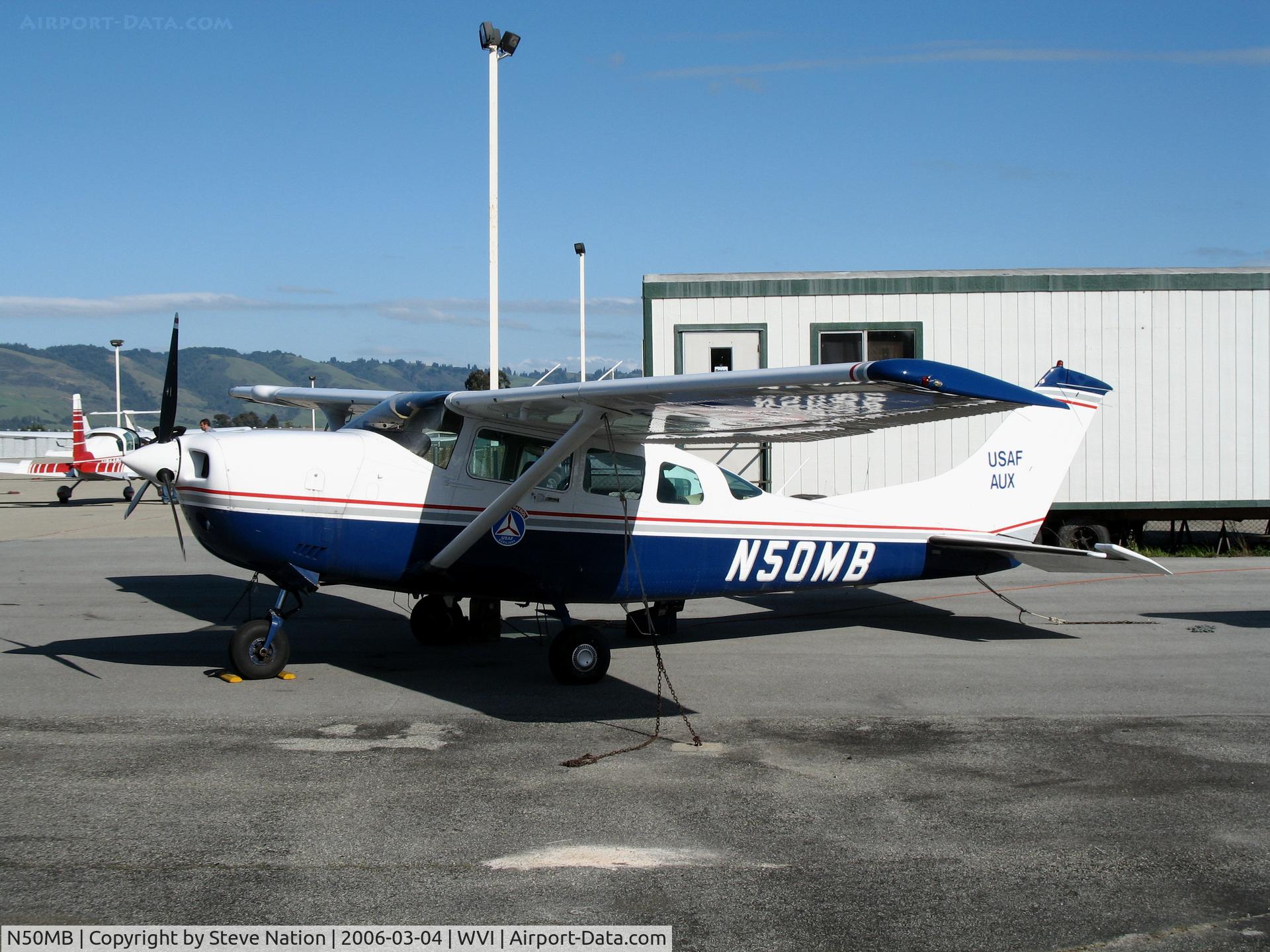 N50MB, 1980 Cessna U206G Stationair C/N U20605577, Civil Air Patrol/USAF AUX 1980 Cessna U206G at Watsonville, CA