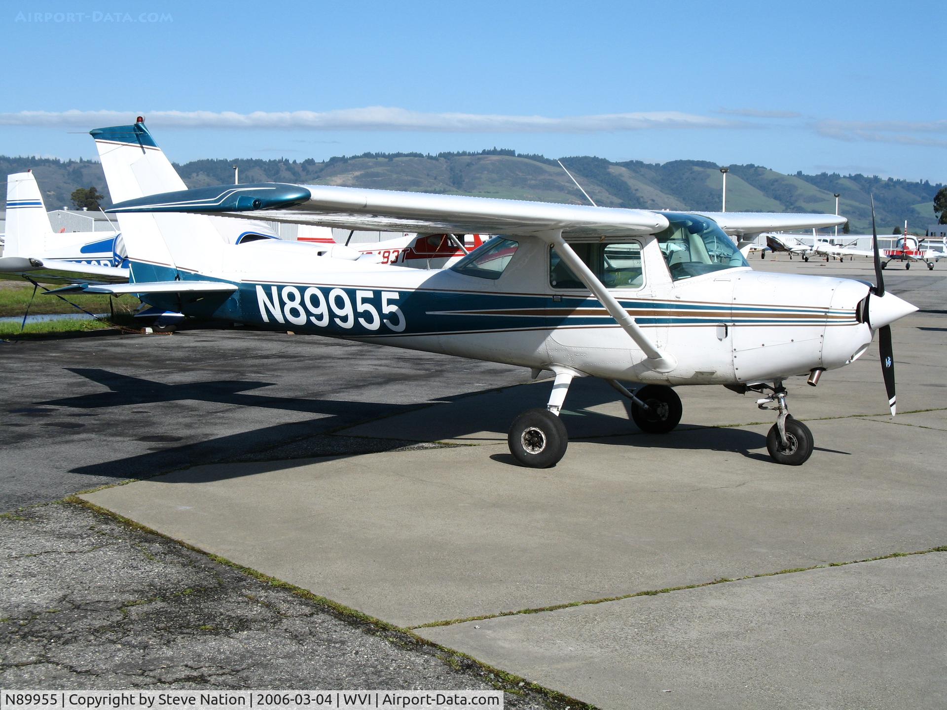 N89955, 1978 Cessna 152 C/N 15282926, Monterey Bay Aviation 1978 Cessna 152 at Watsonville, CA