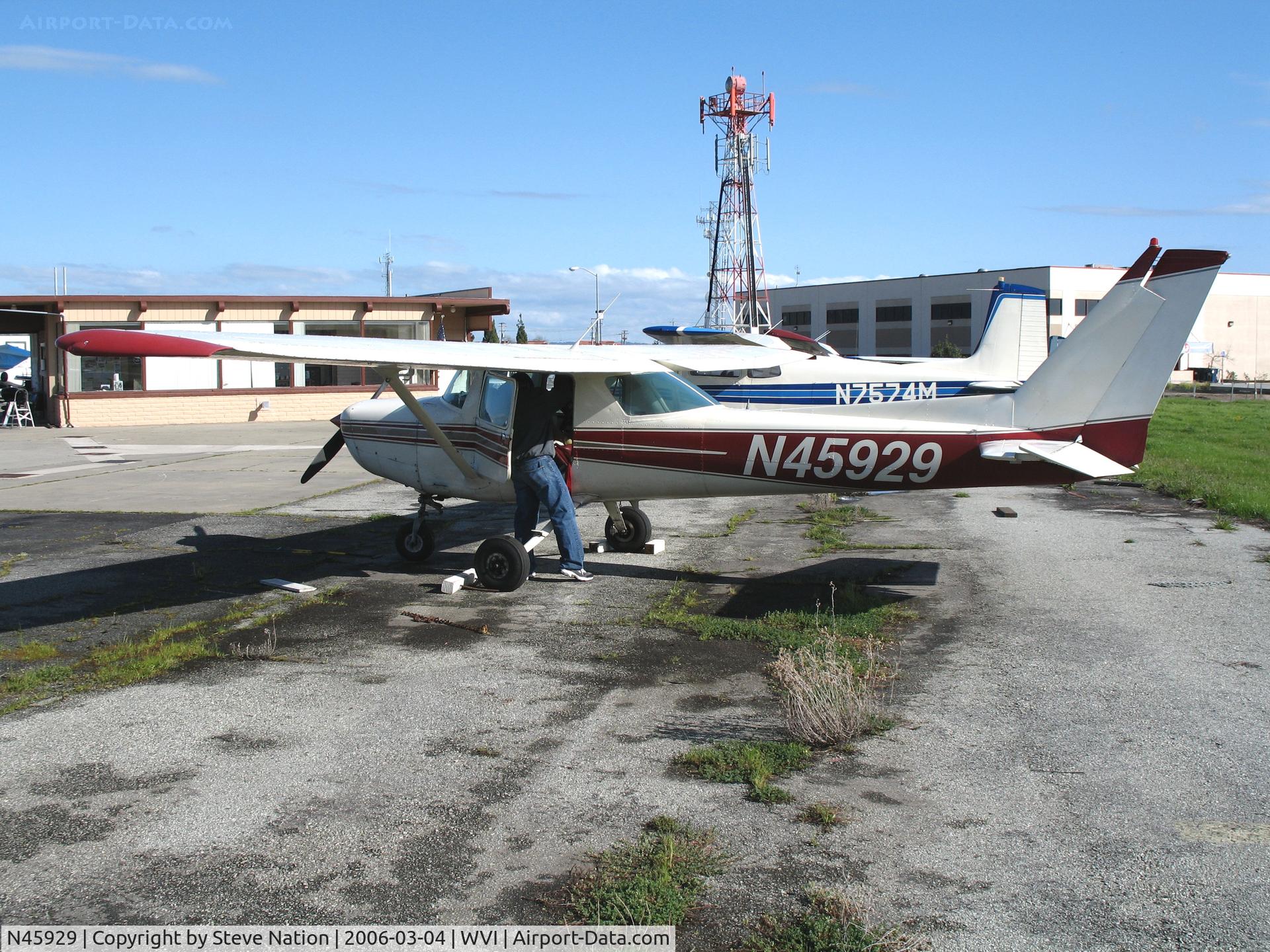 N45929, 1978 Cessna 152 C/N 15282946, Monterey Bay Aviation 1978 Cessna 152 at Watsonville, CA