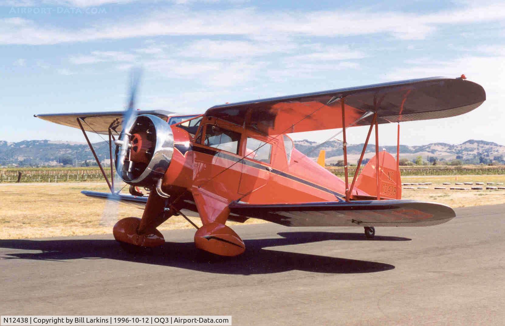 N12438, 1932 Waco QDC C/N 3579, One of the oldest cabin Wacos flying in the US